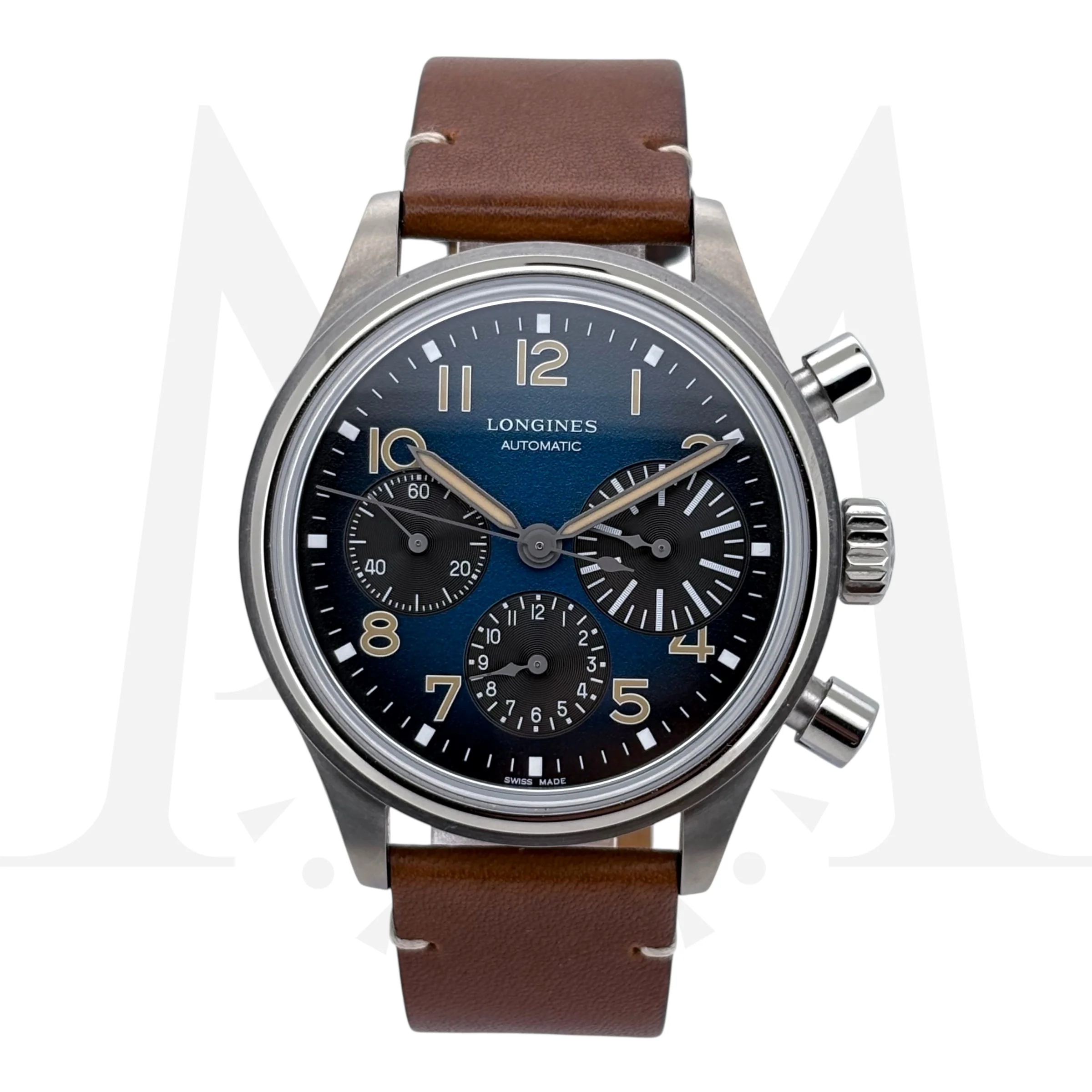 Reloj Longines Avigation Big Eye Cronógrafo Automático