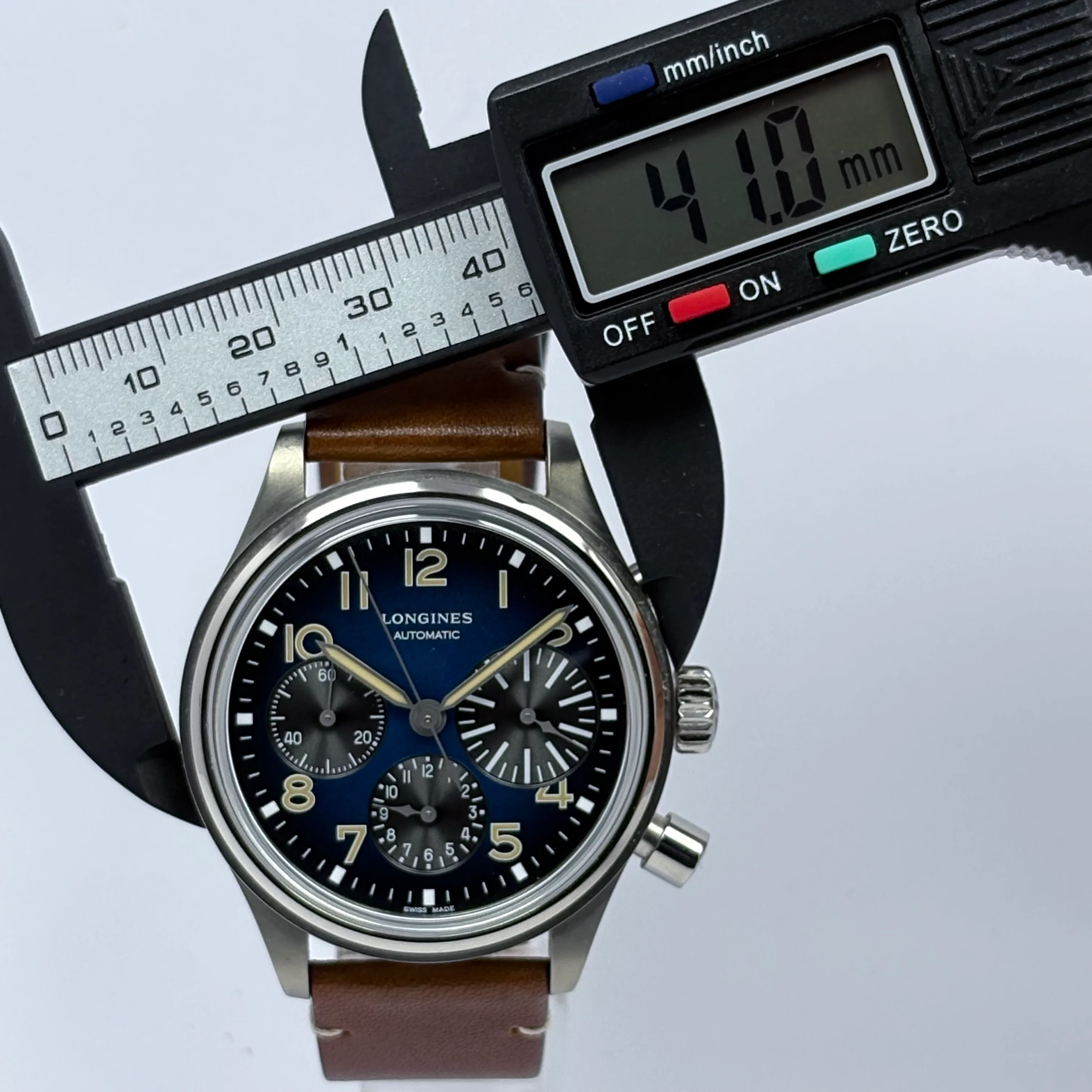 Reloj Longines Avigation Big Eye Cronógrafo Automático - Image 11
