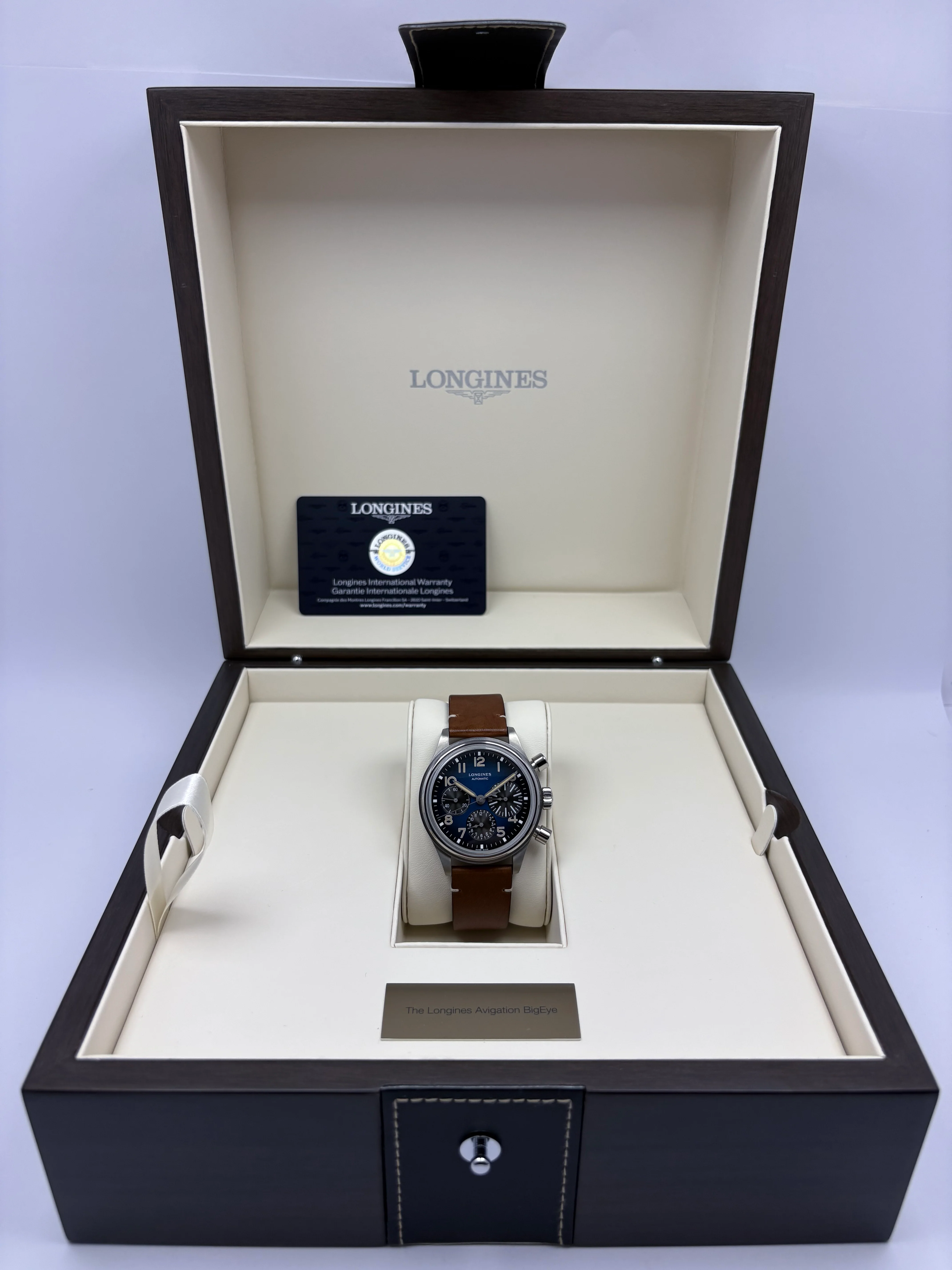 Reloj Longines Avigation Big Eye Cronógrafo Automático - Image 2