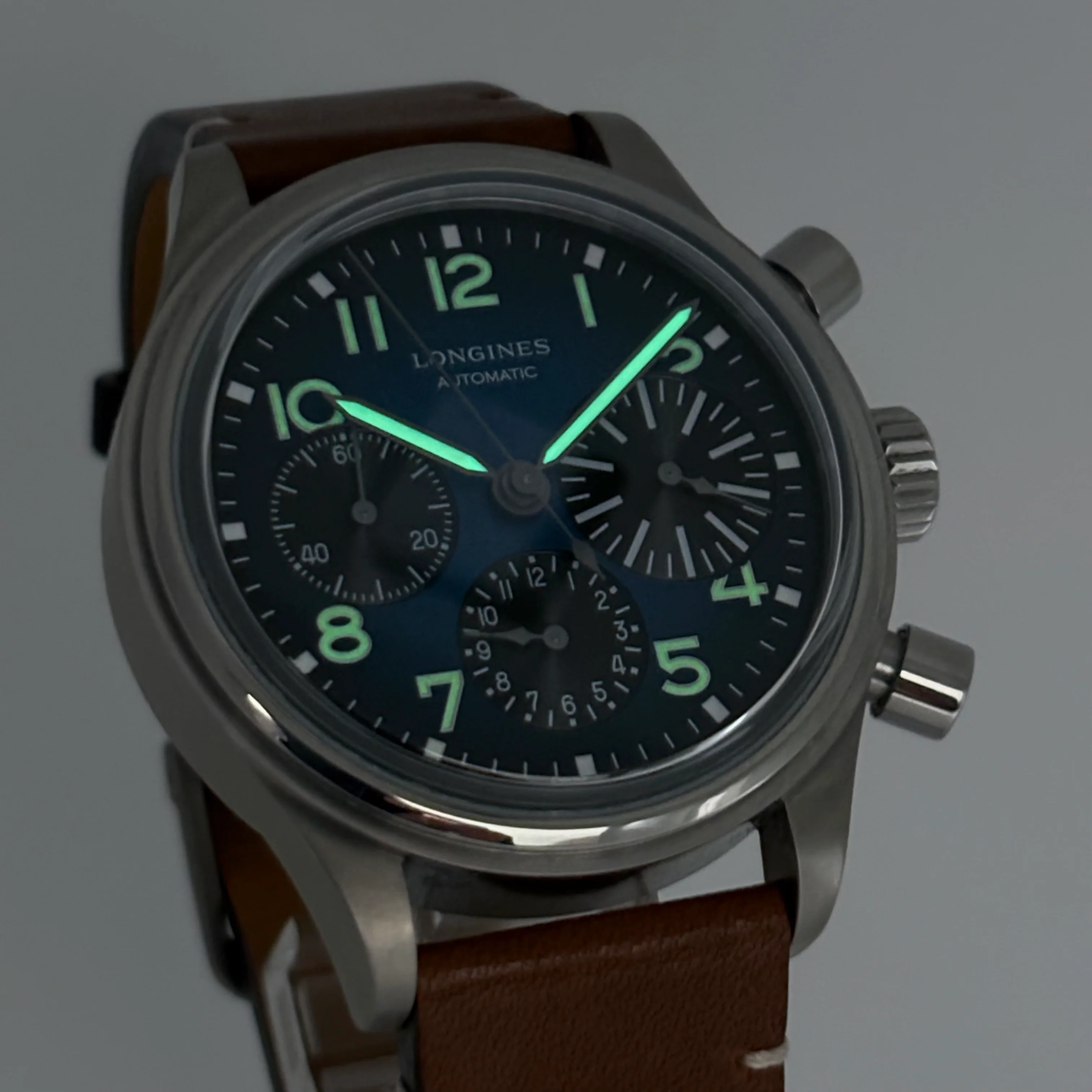 Reloj Longines Avigation Big Eye Cronógrafo Automático - Image 3