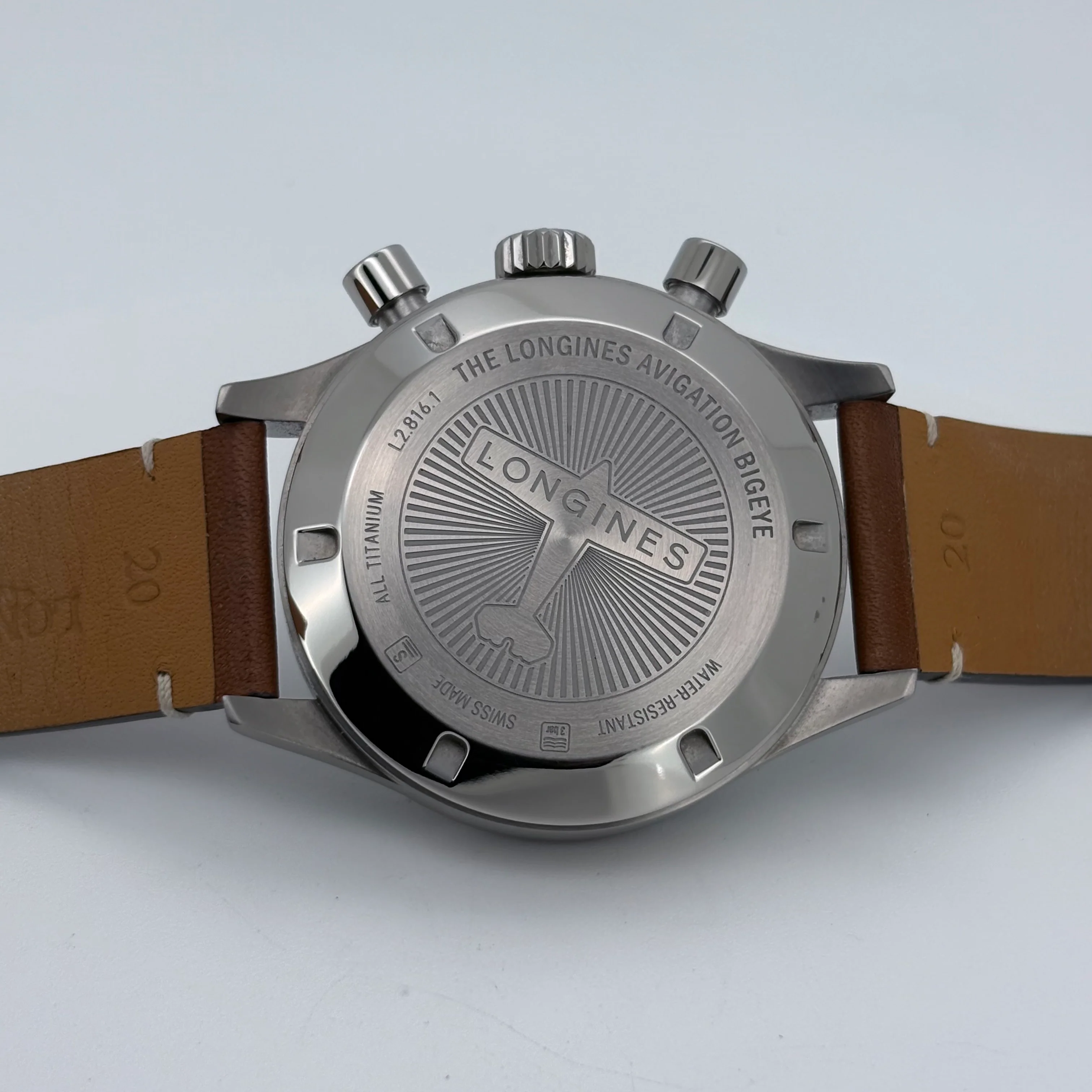 Reloj Longines Avigation Big Eye Cronógrafo Automático - Image 8