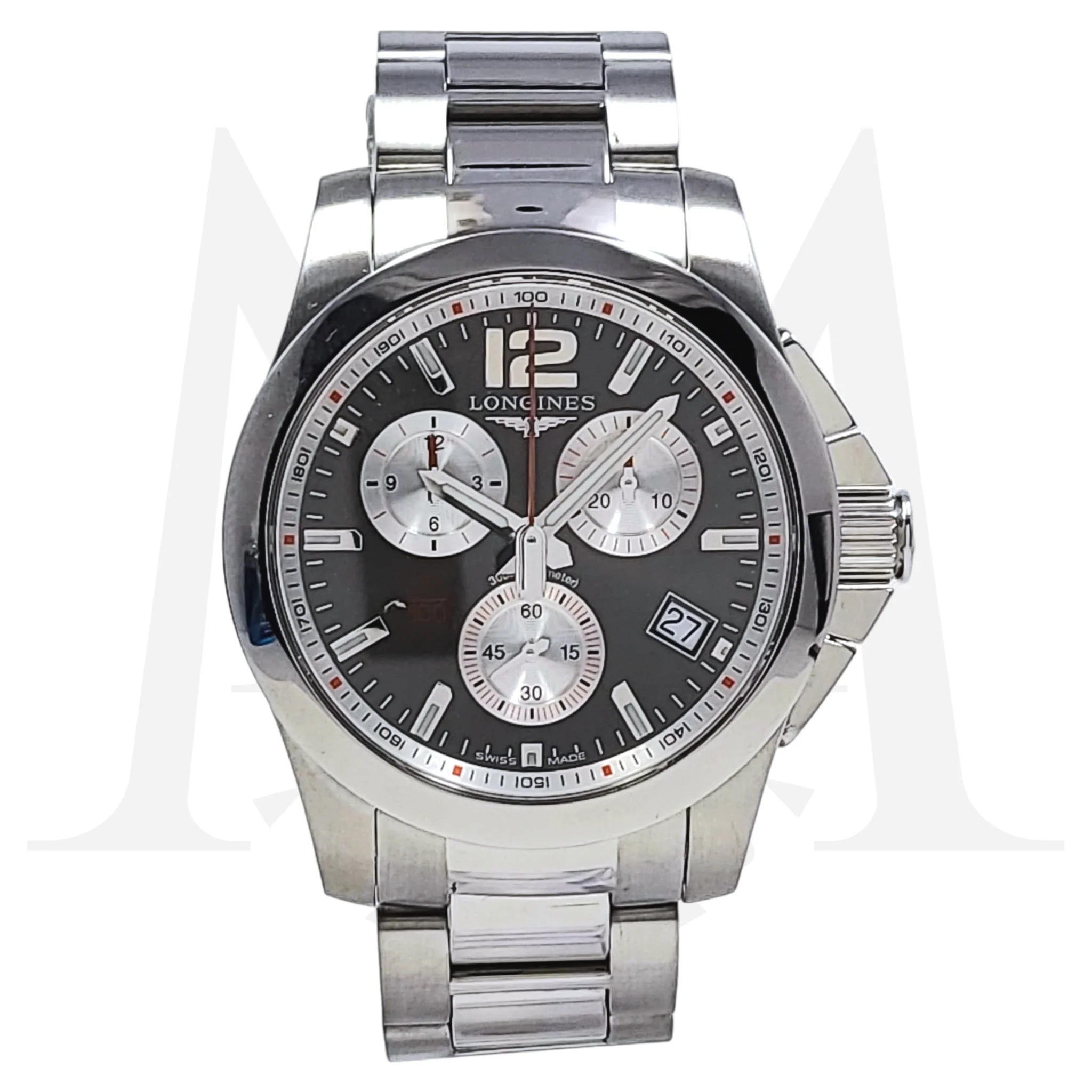 Reloj Longines Conquest Rolan Garros Crono Quartz