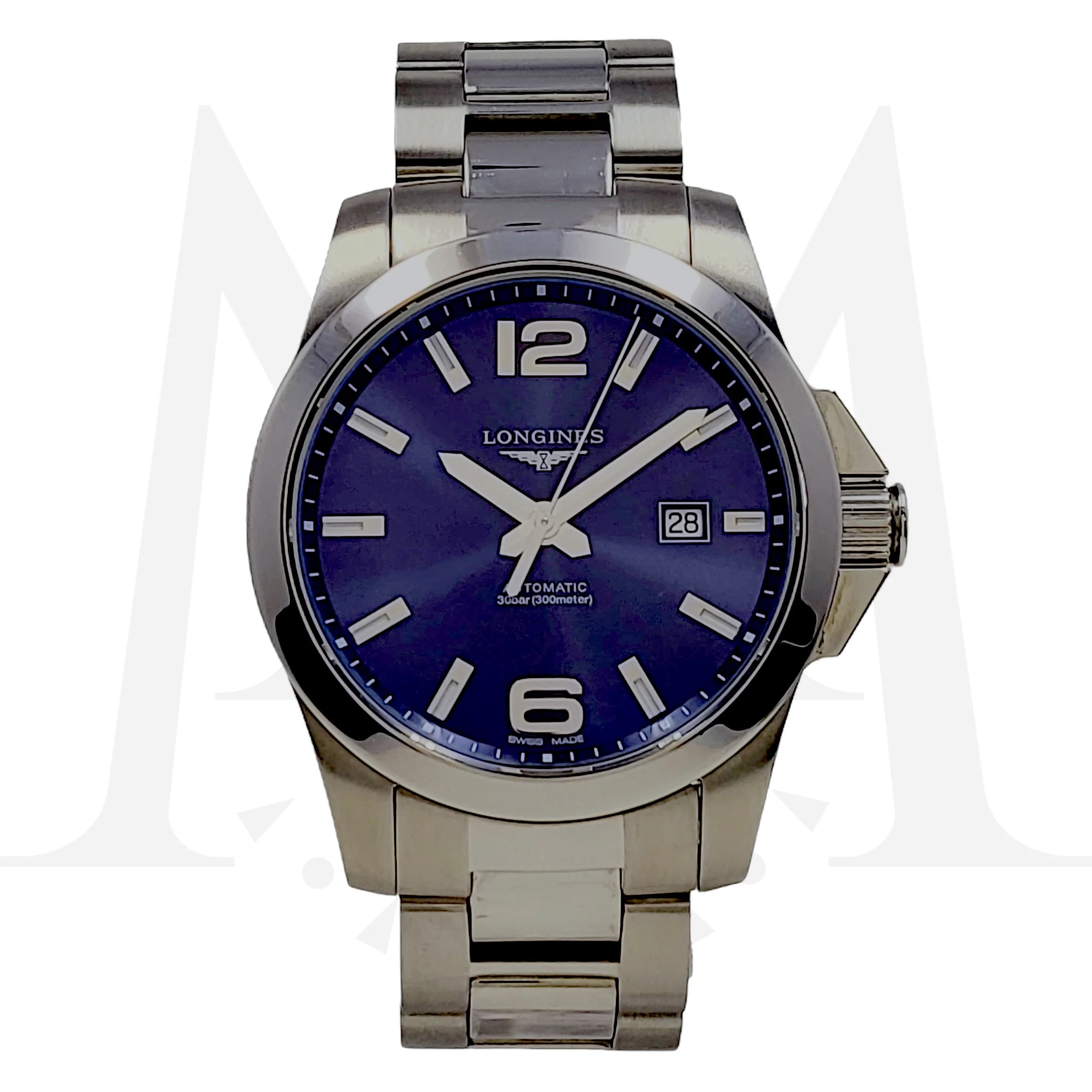 Reloj Longines Conquest Azul Automático