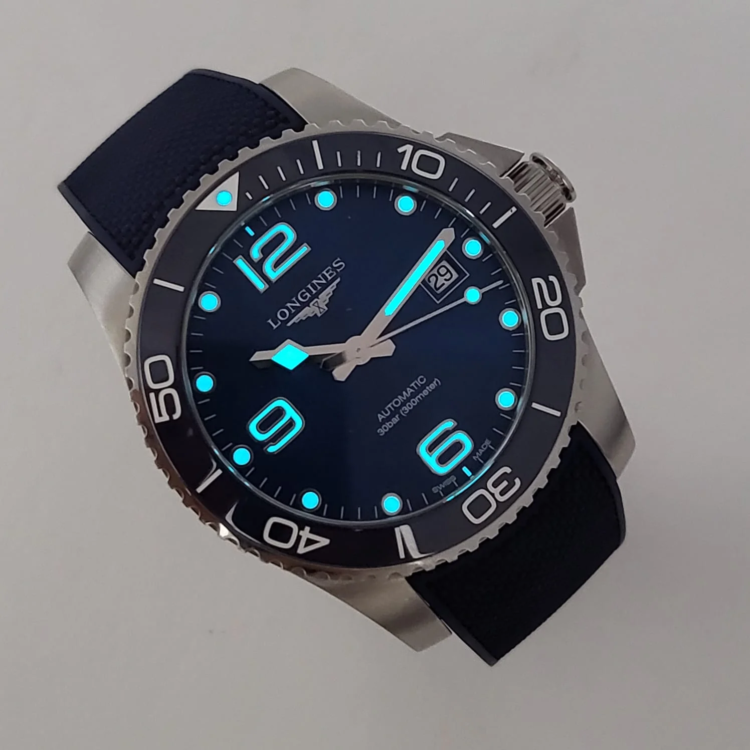Reloj Longines Hydro Conquest Bisel Cerámica Automático - Image 6