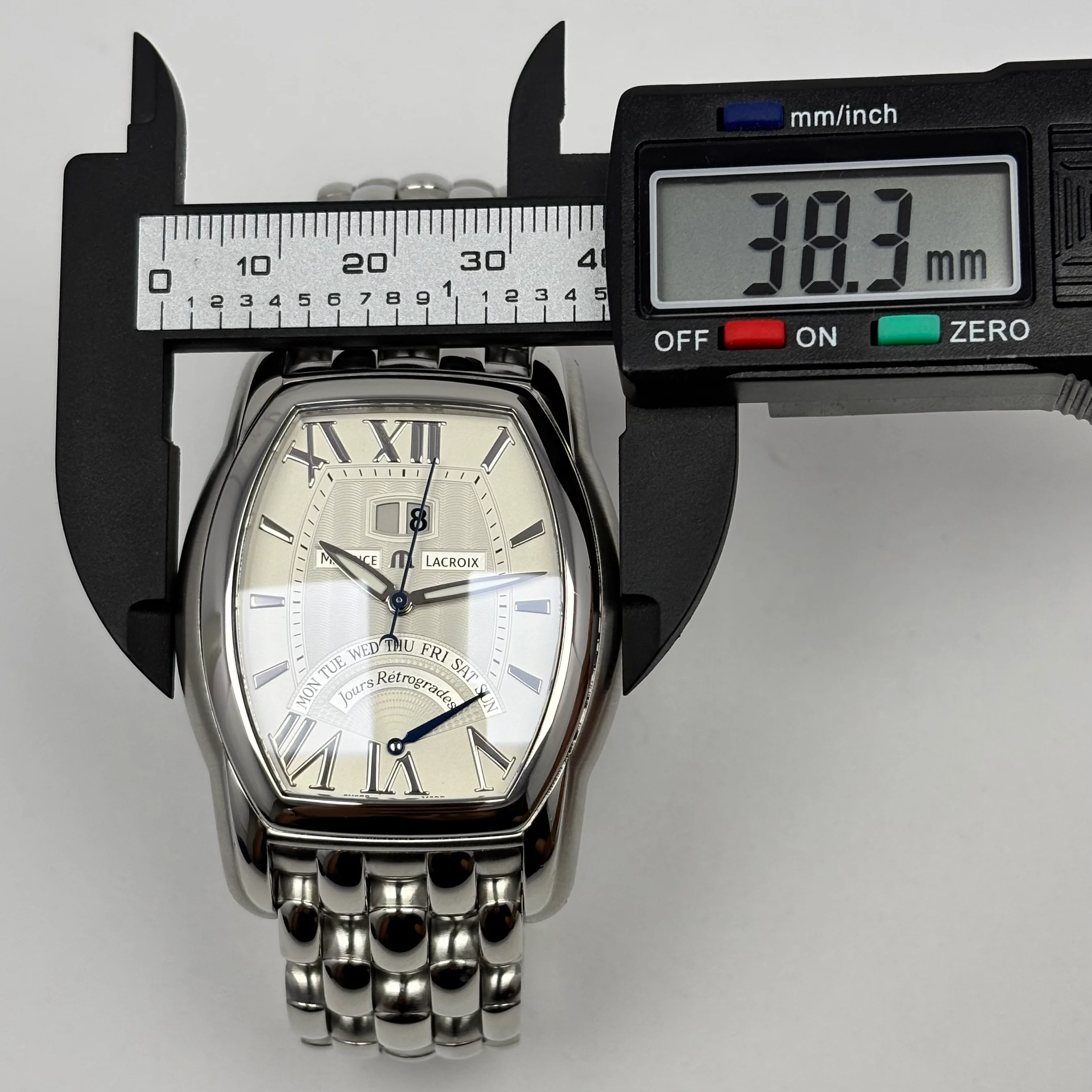 Reloj Maurice Lacroix Masterpiece Retrogade Automático - Image 8