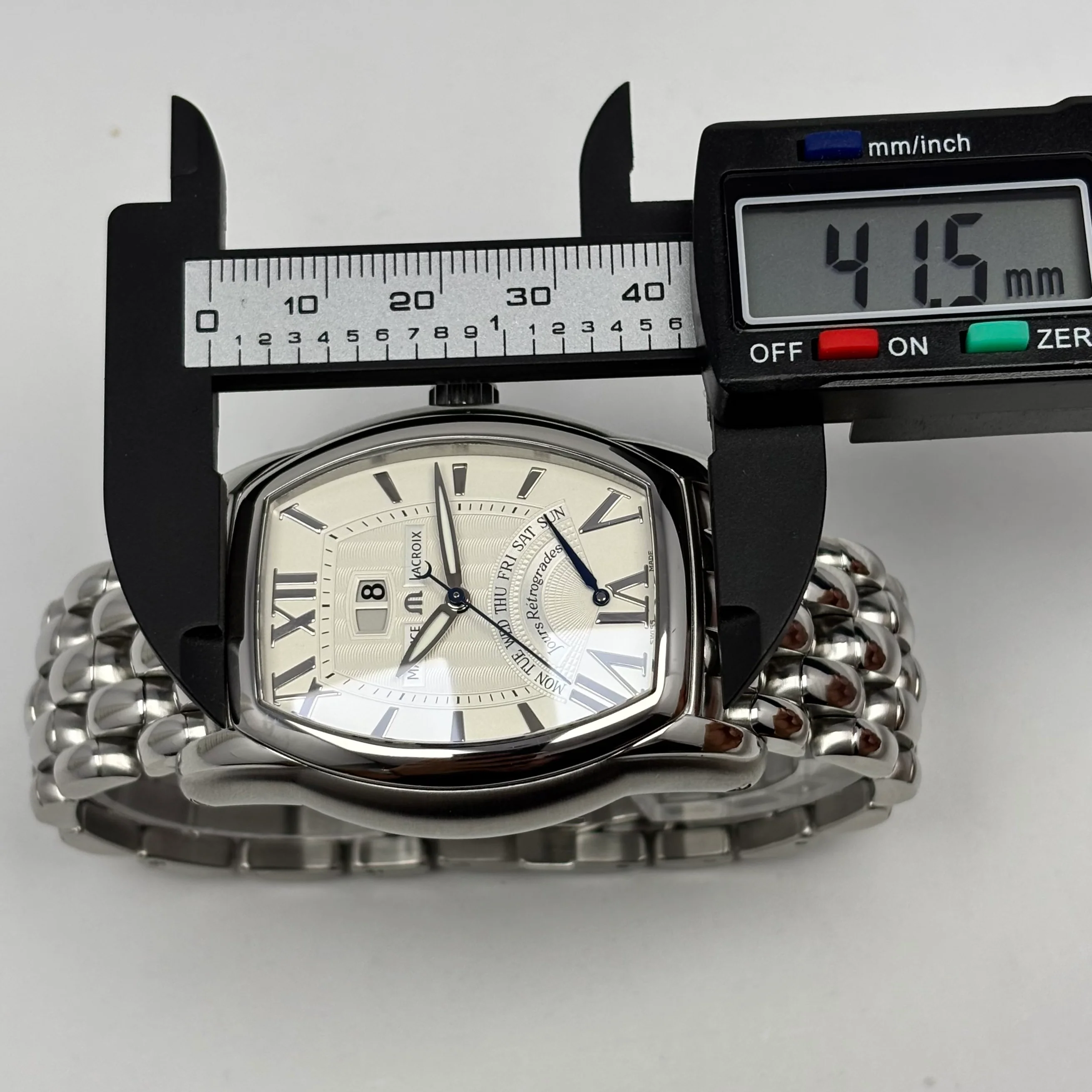 Reloj Maurice Lacroix Masterpiece Retrogade Automático - Image 9