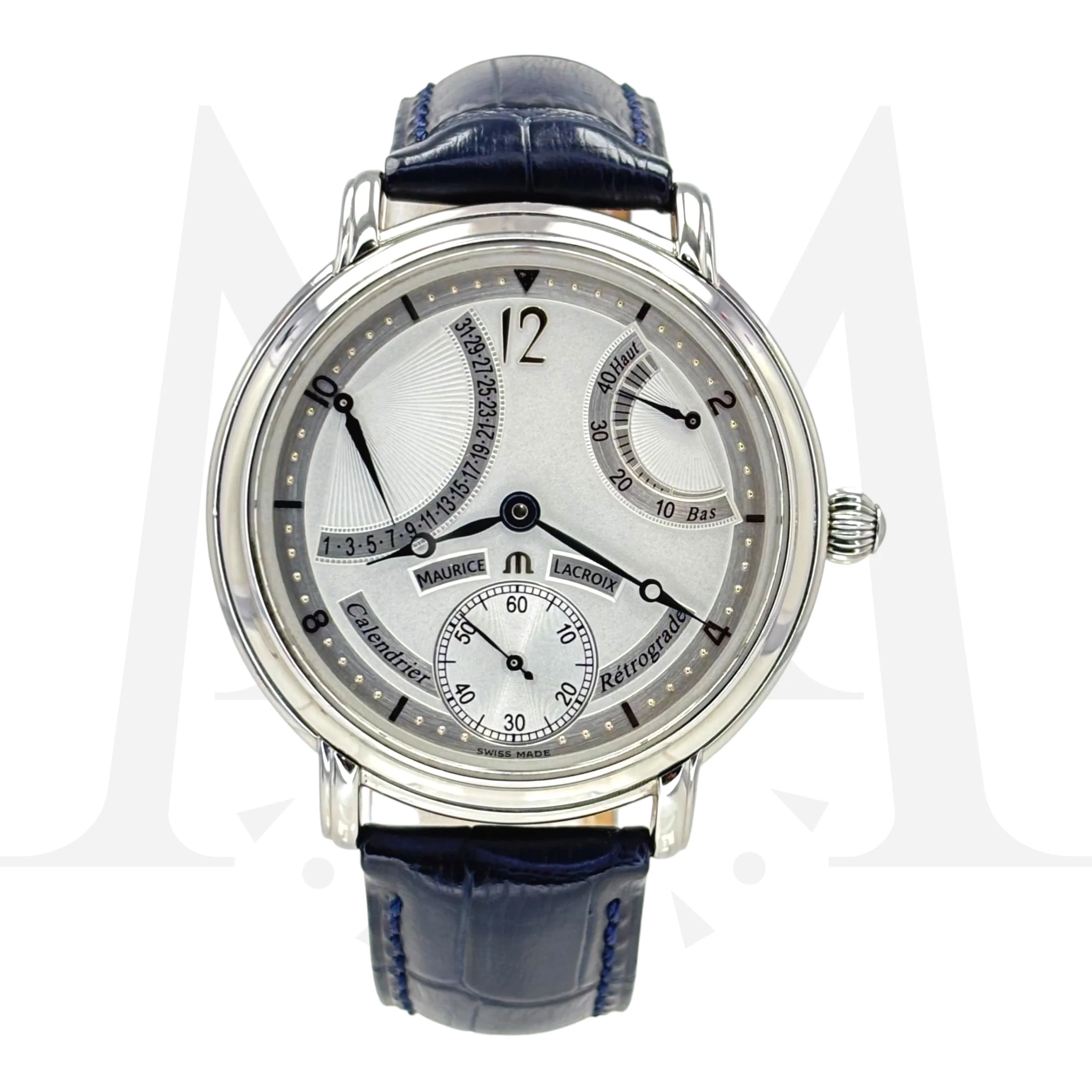 Reloj Maurice Lacroix Masterpiece Calendrier Retrograde Cuerda