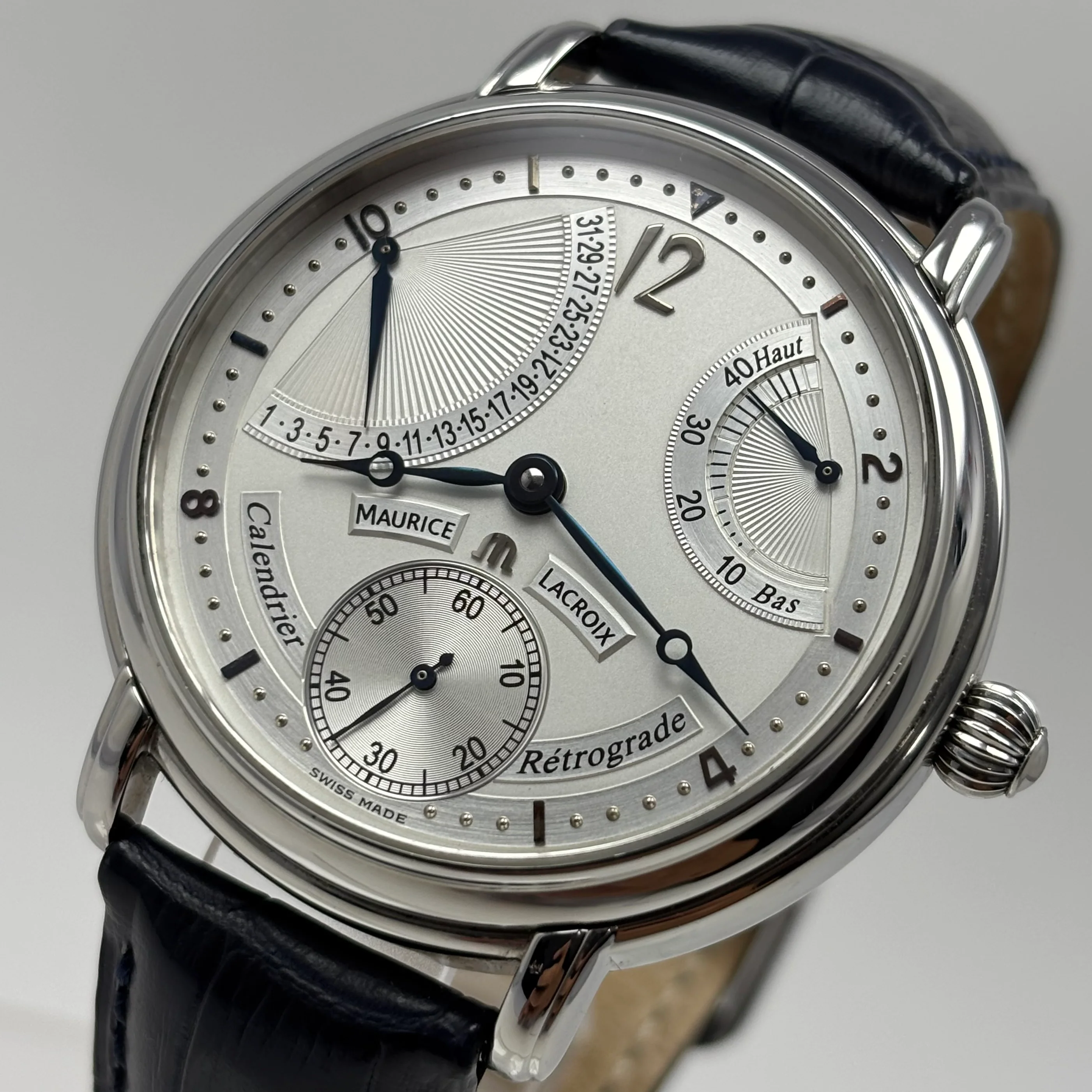 Reloj Maurice Lacroix Masterpiece Calendrier Retrograde Cuerda - Image 5