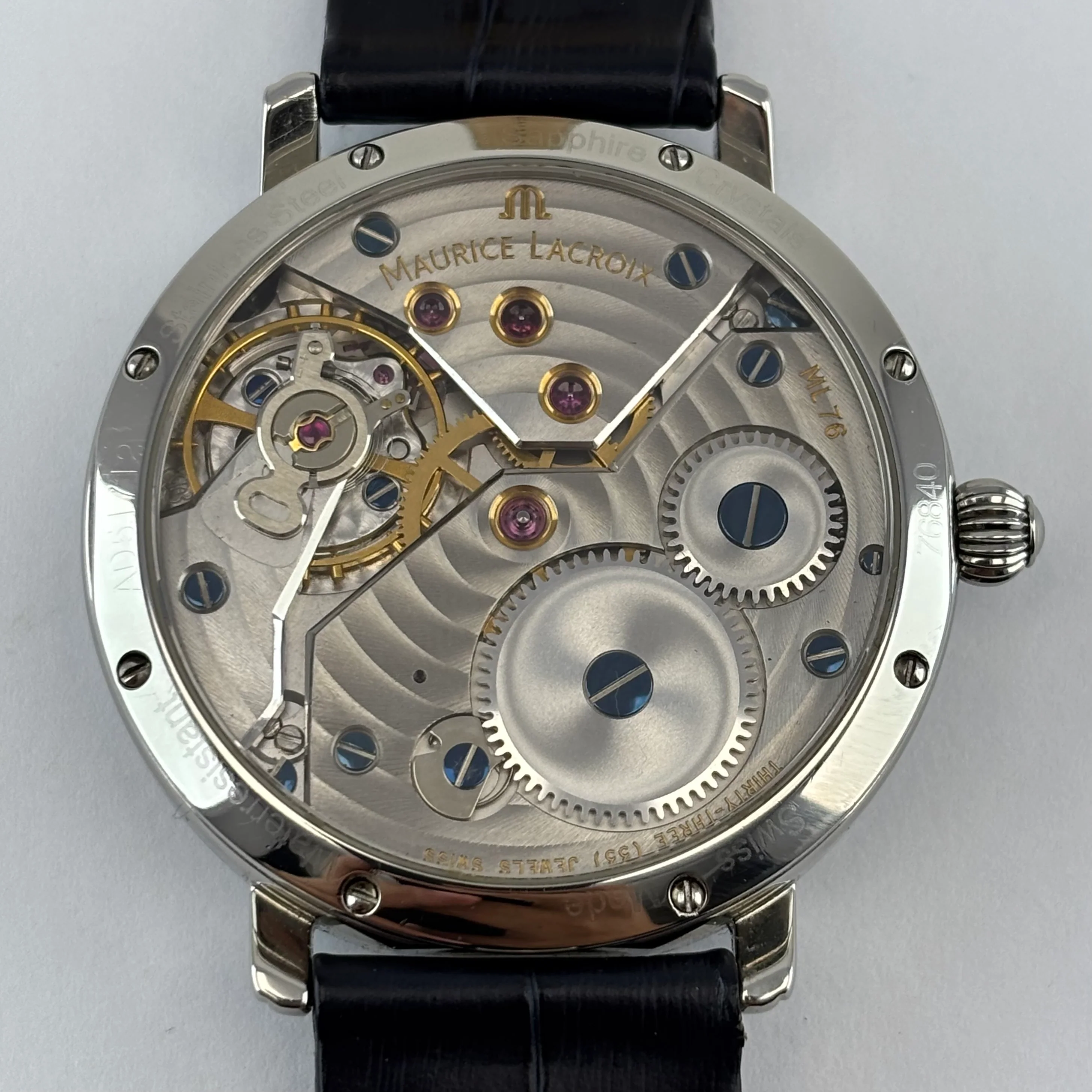 Reloj Maurice Lacroix Masterpiece Calendrier Retrograde Cuerda - Image 6