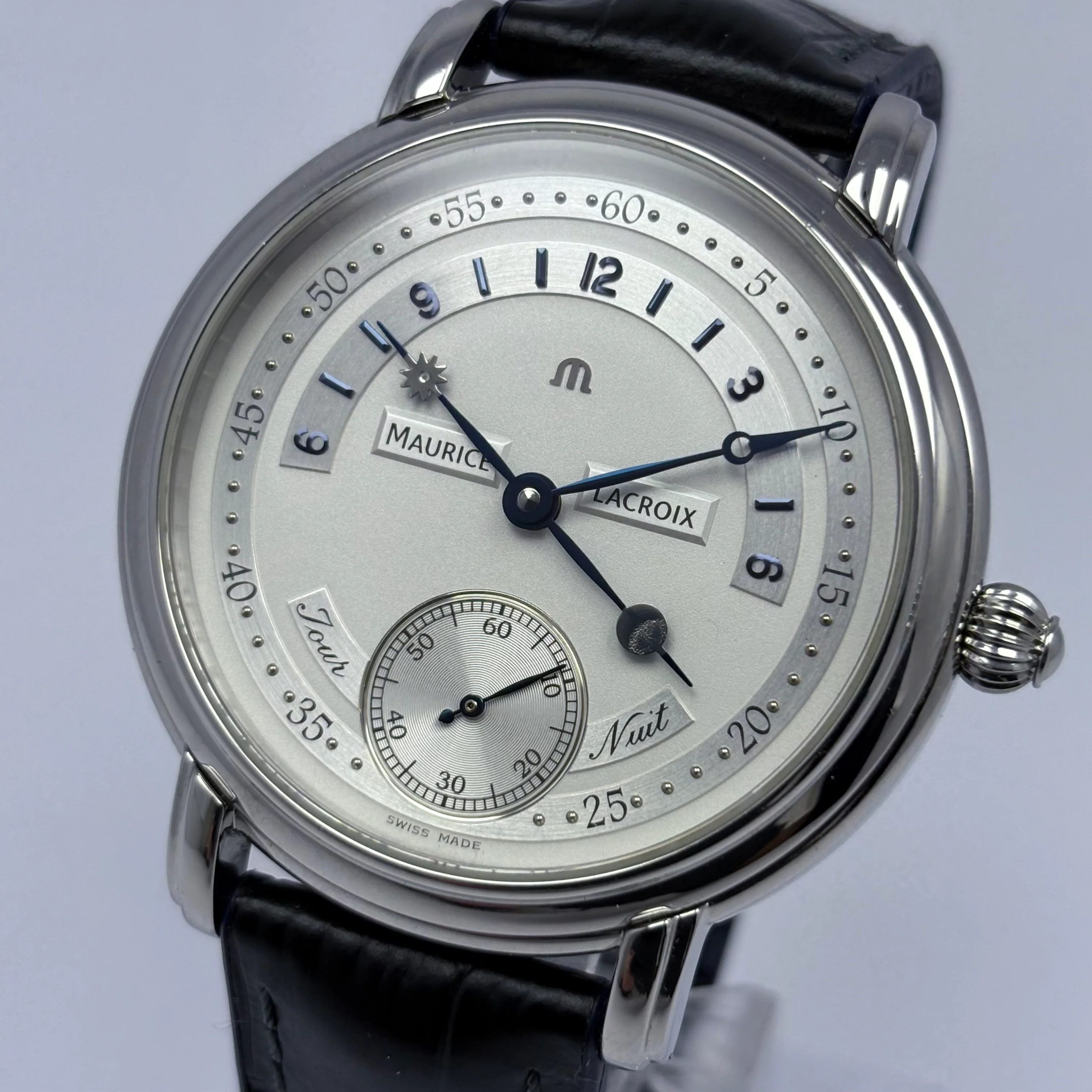 Reloj Maurice Lacroix Masterpiece Jour et Nuit Cuerda Manual - Image 2