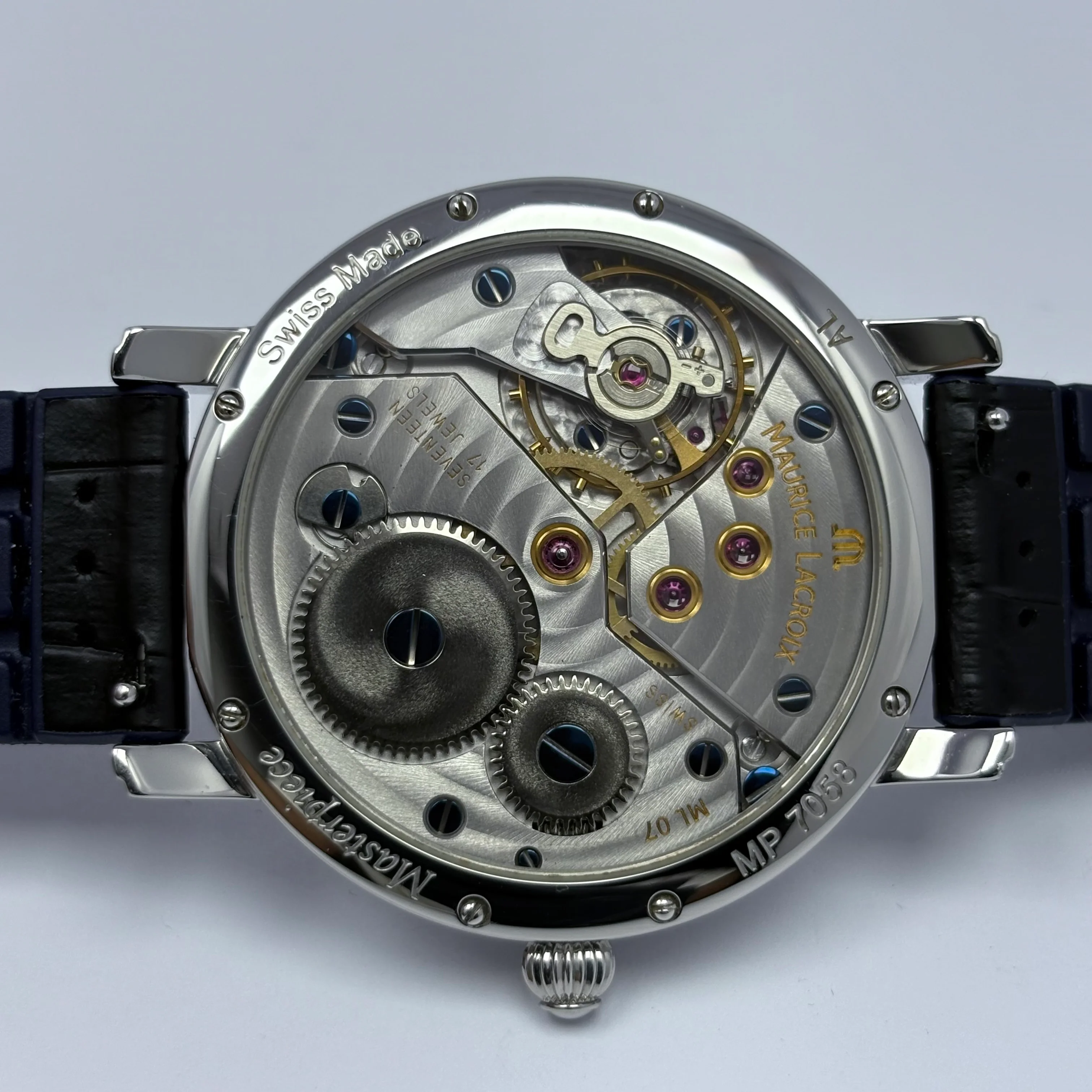 Reloj Maurice Lacroix Masterpiece Jour et Nuit Cuerda Manual - Image 8