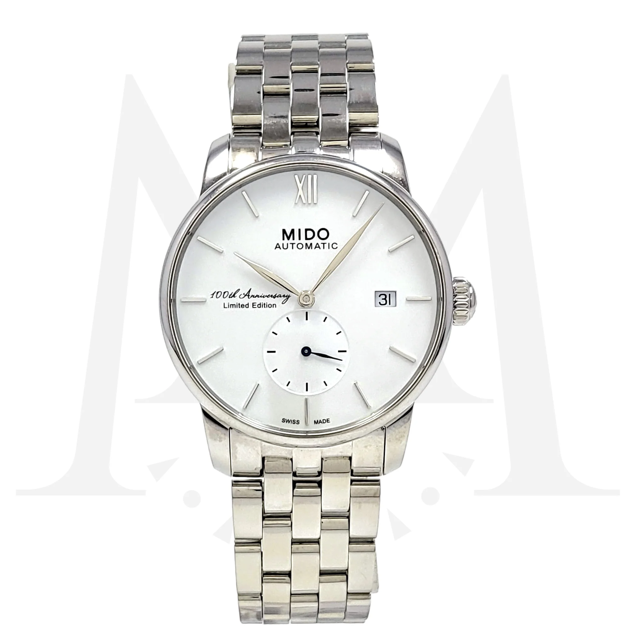 Reloj Mido Baroncelli "Edicion Especial 100 Años" Automático