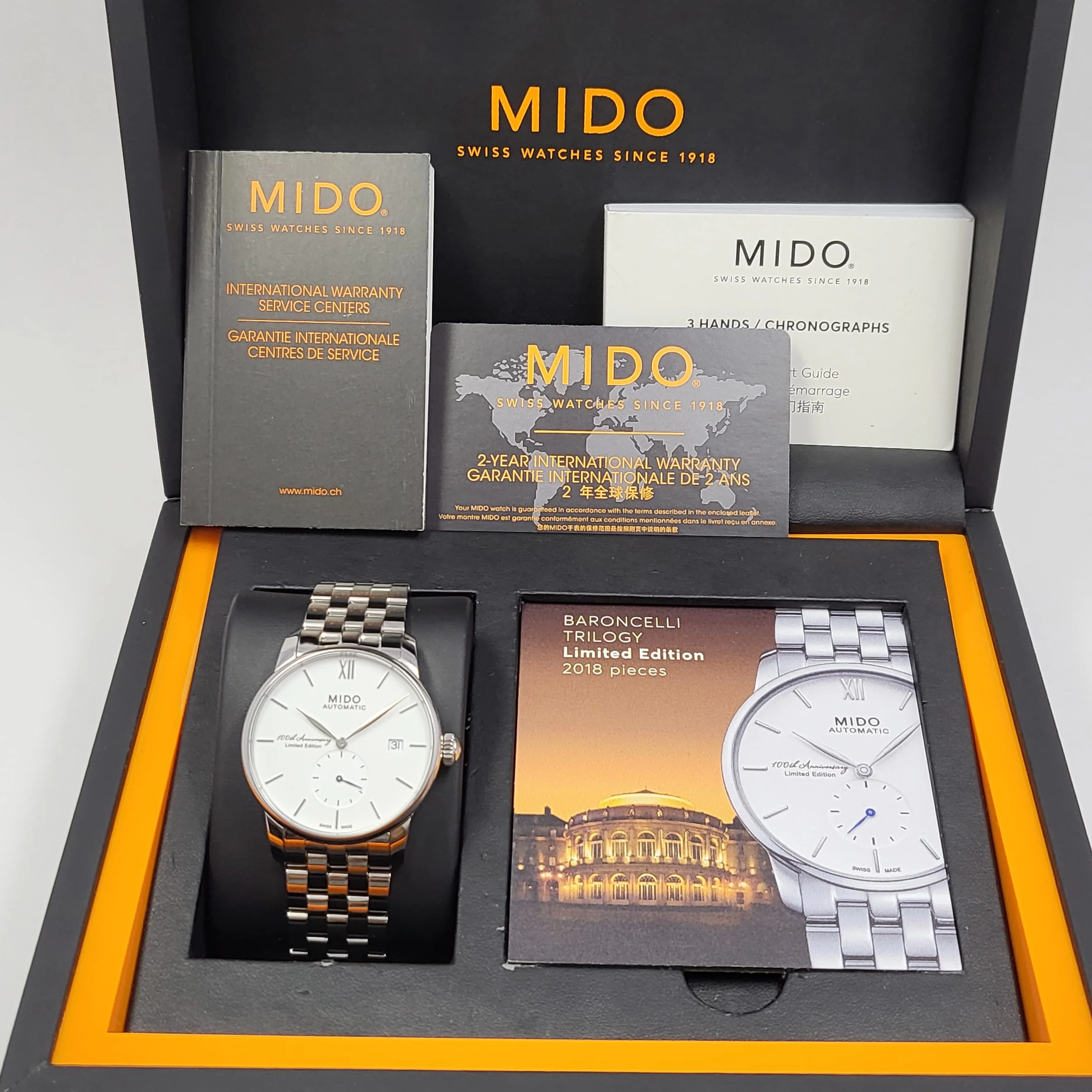 Reloj Mido Baroncelli "Edicion Especial 100 Años" Automático - Image 8