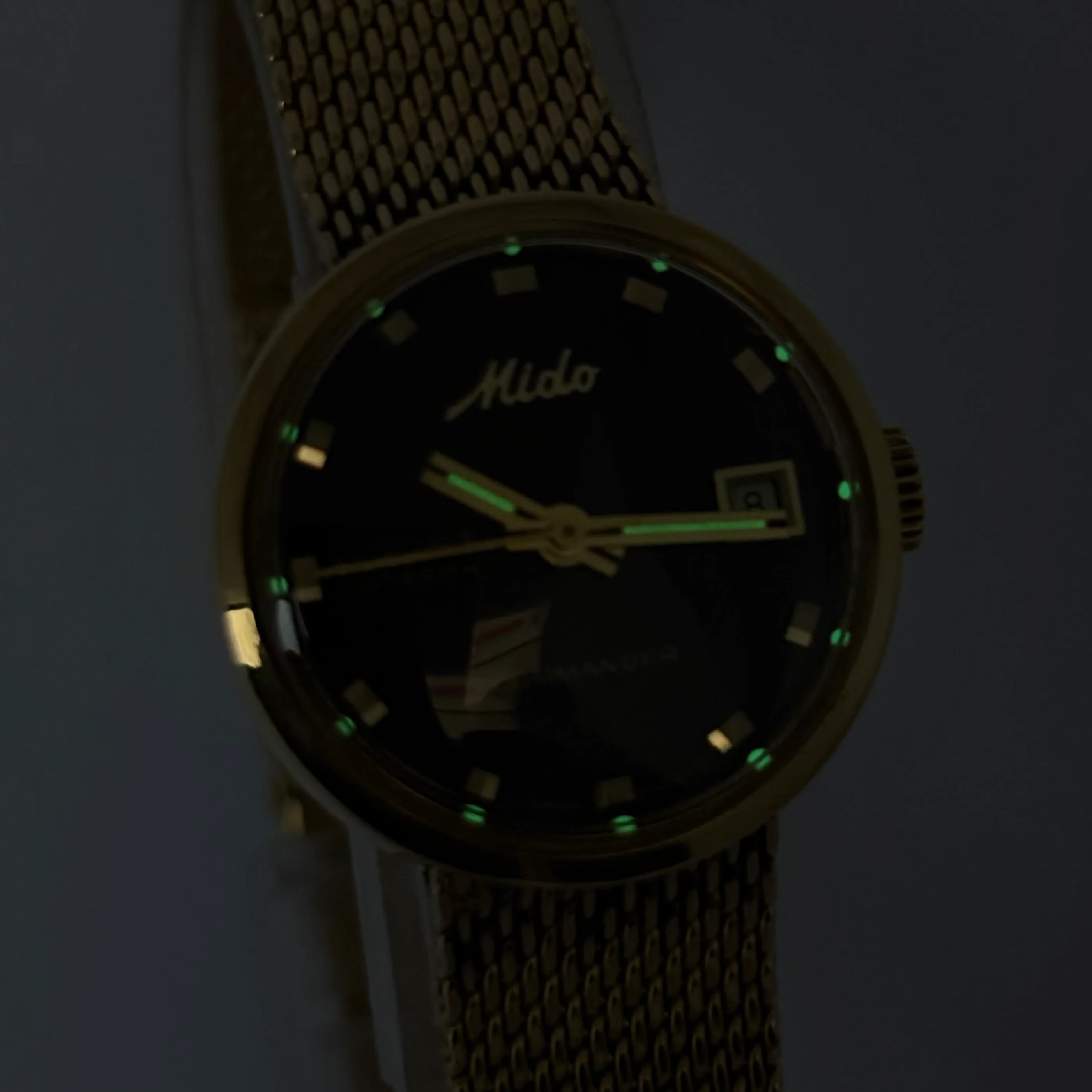 Reloj Mido Commander Estelaris Datoday Automático 7167 - Image 2