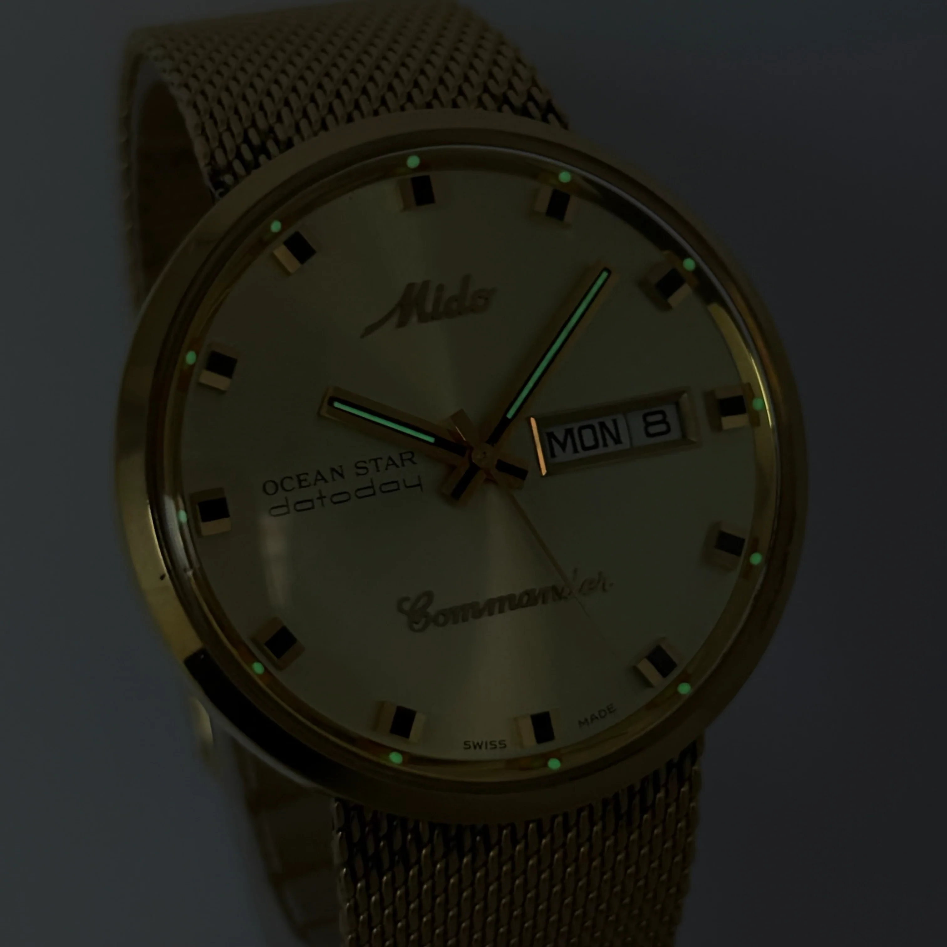 Relojes Mido Commander Ocean Star Pareja - Image 3