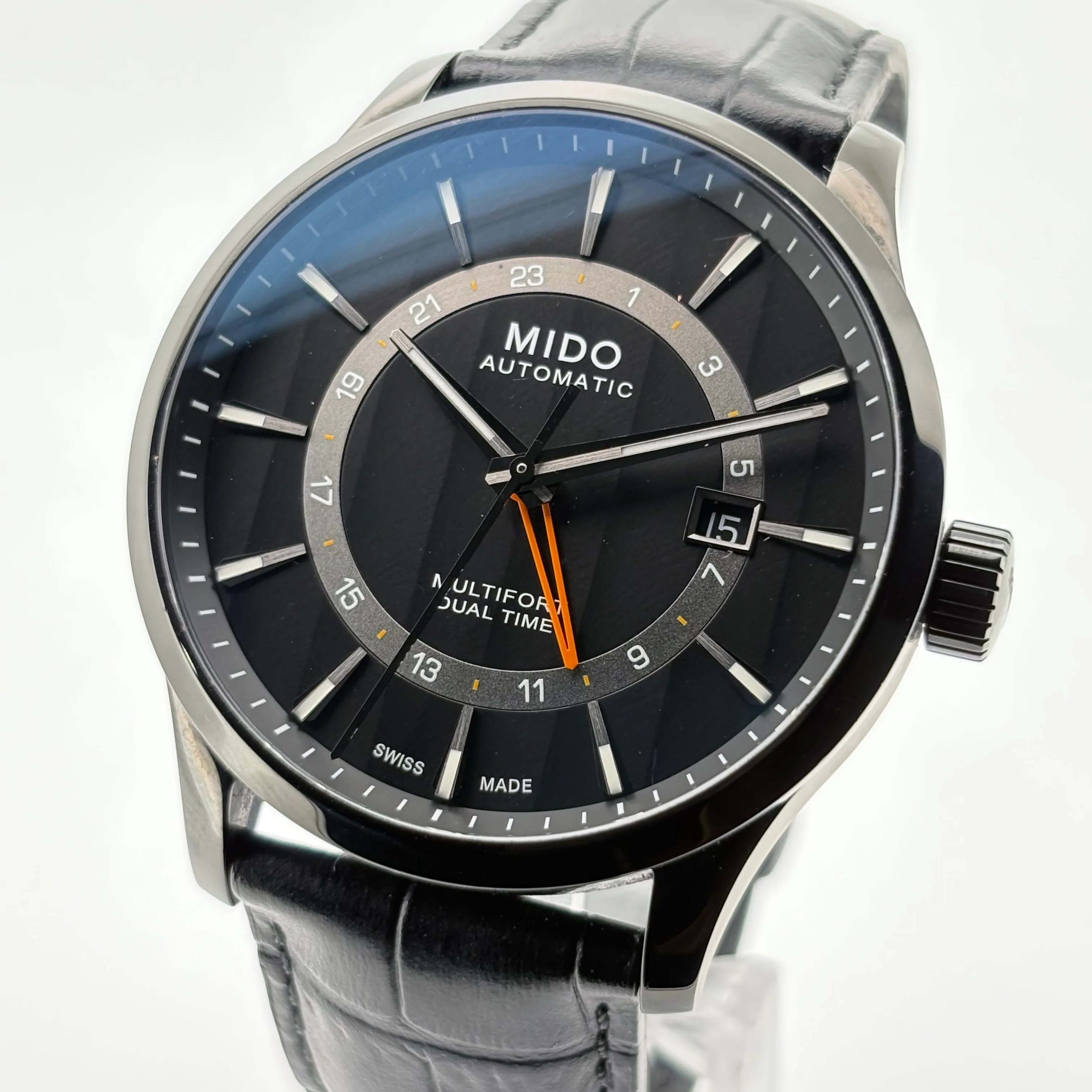 Reloj Mido Multifort Dual Time Automático - Image 4