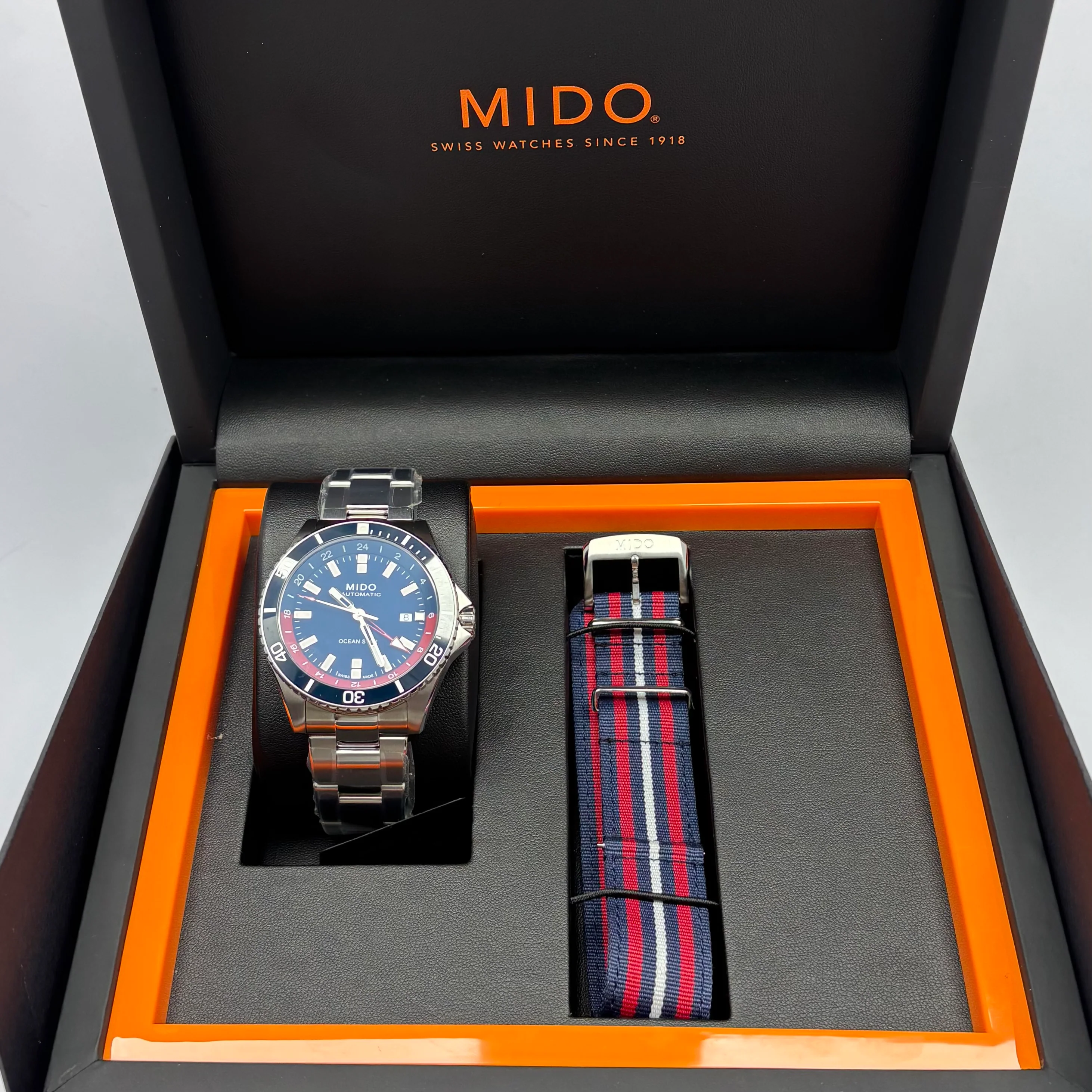 Reloj Mido Ocean Star GMT Automático Nuevo - Image 5
