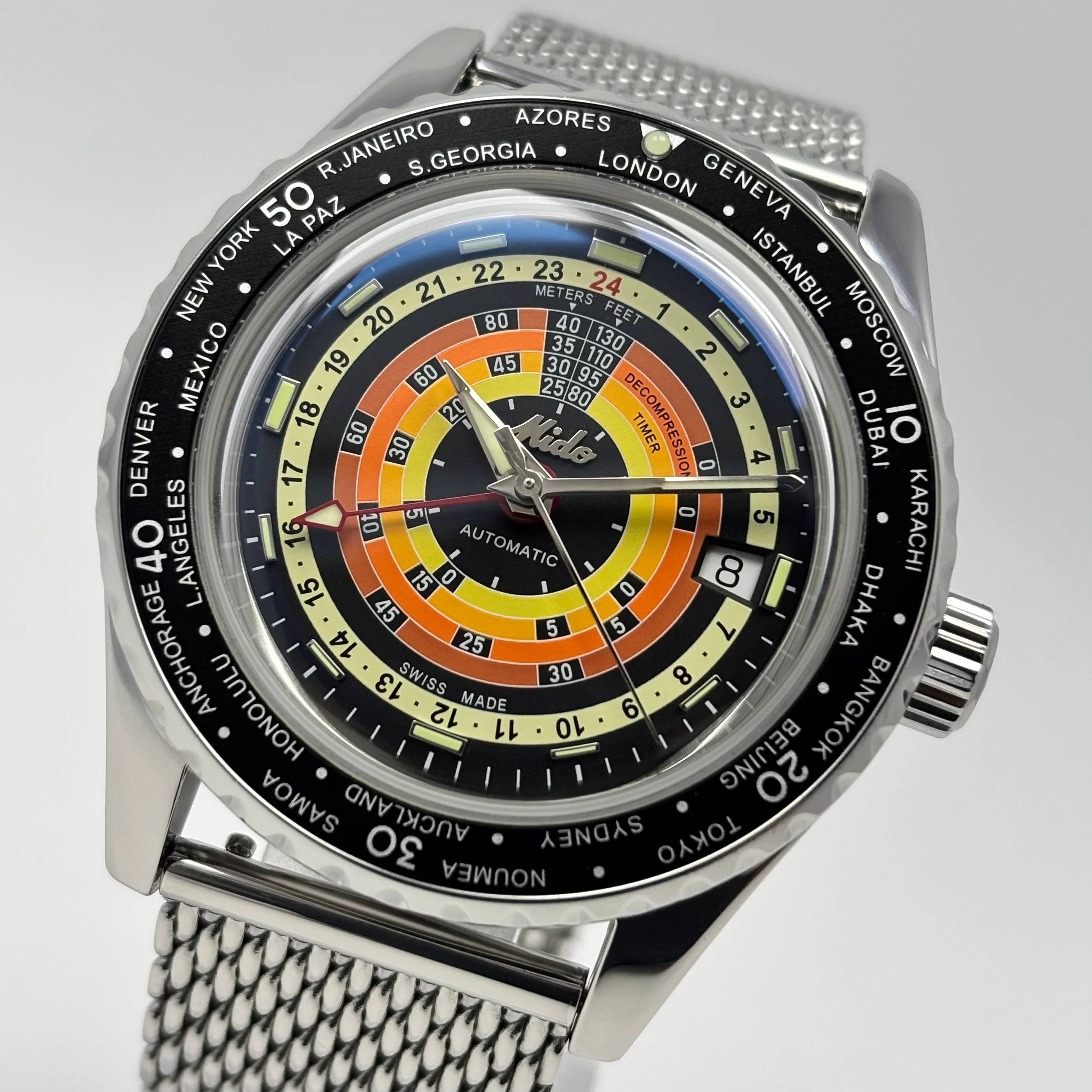 Reloj Mido Ocean Star Descompression World Timer Automático - Image 2