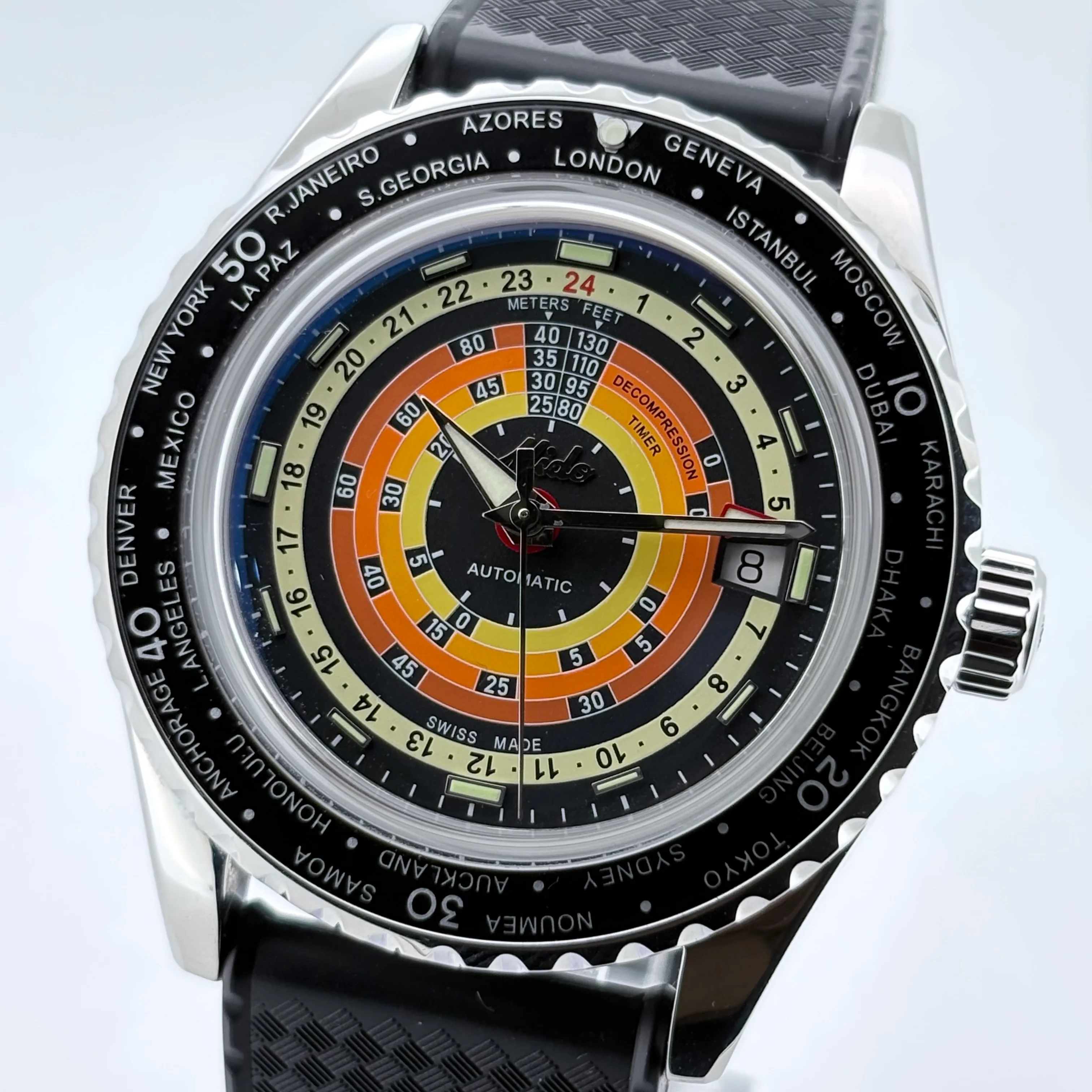 Reloj Mido Ocean Star Descompression World Timer Automático - Image 4