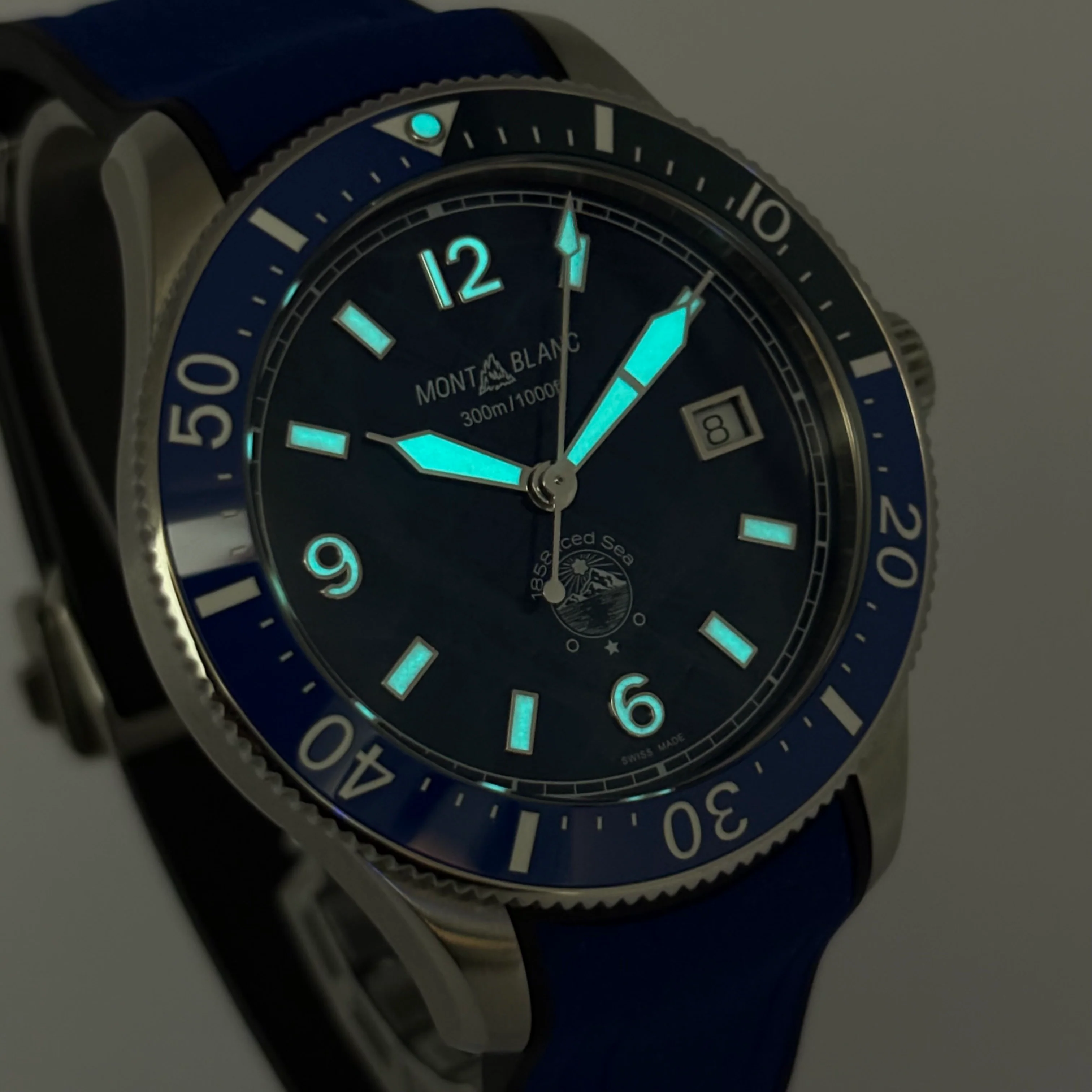Reloj Montblanc 1858 Iced Sea Automático - Image 3