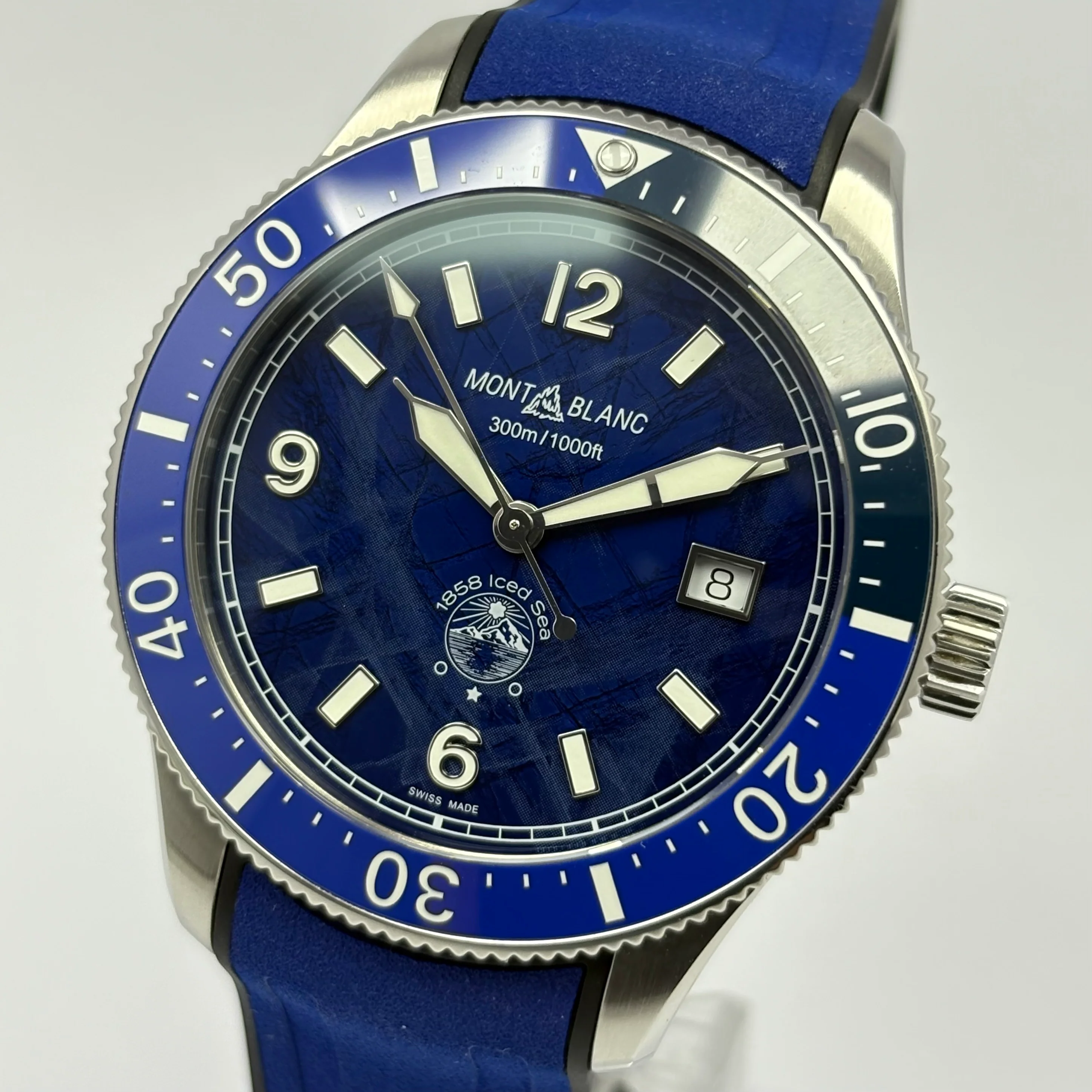 Reloj Montblanc 1858 Iced Sea Automático - Image 4