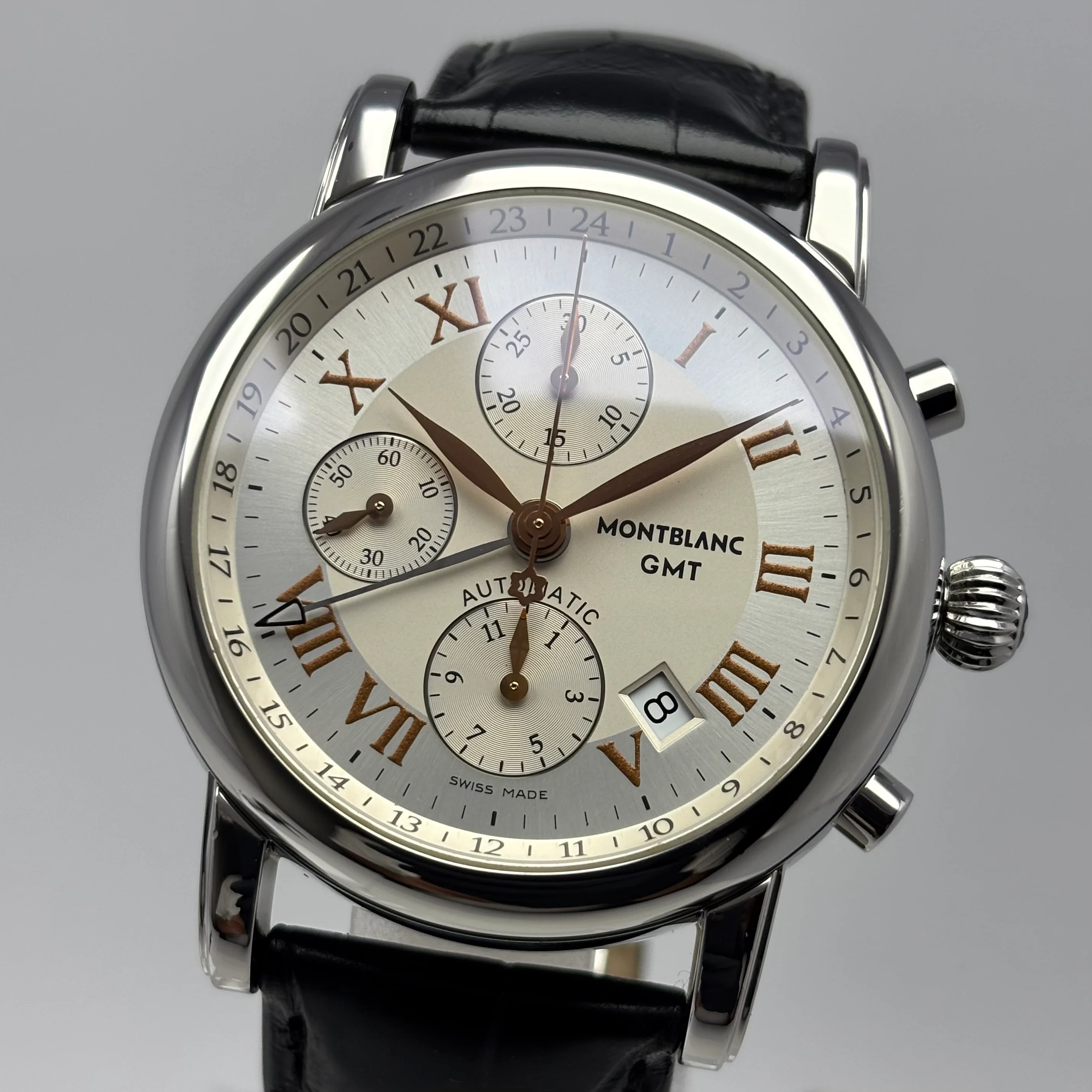 Reloj Montblanc Meisterstück Cronógrafo GMT Automático - Image 3