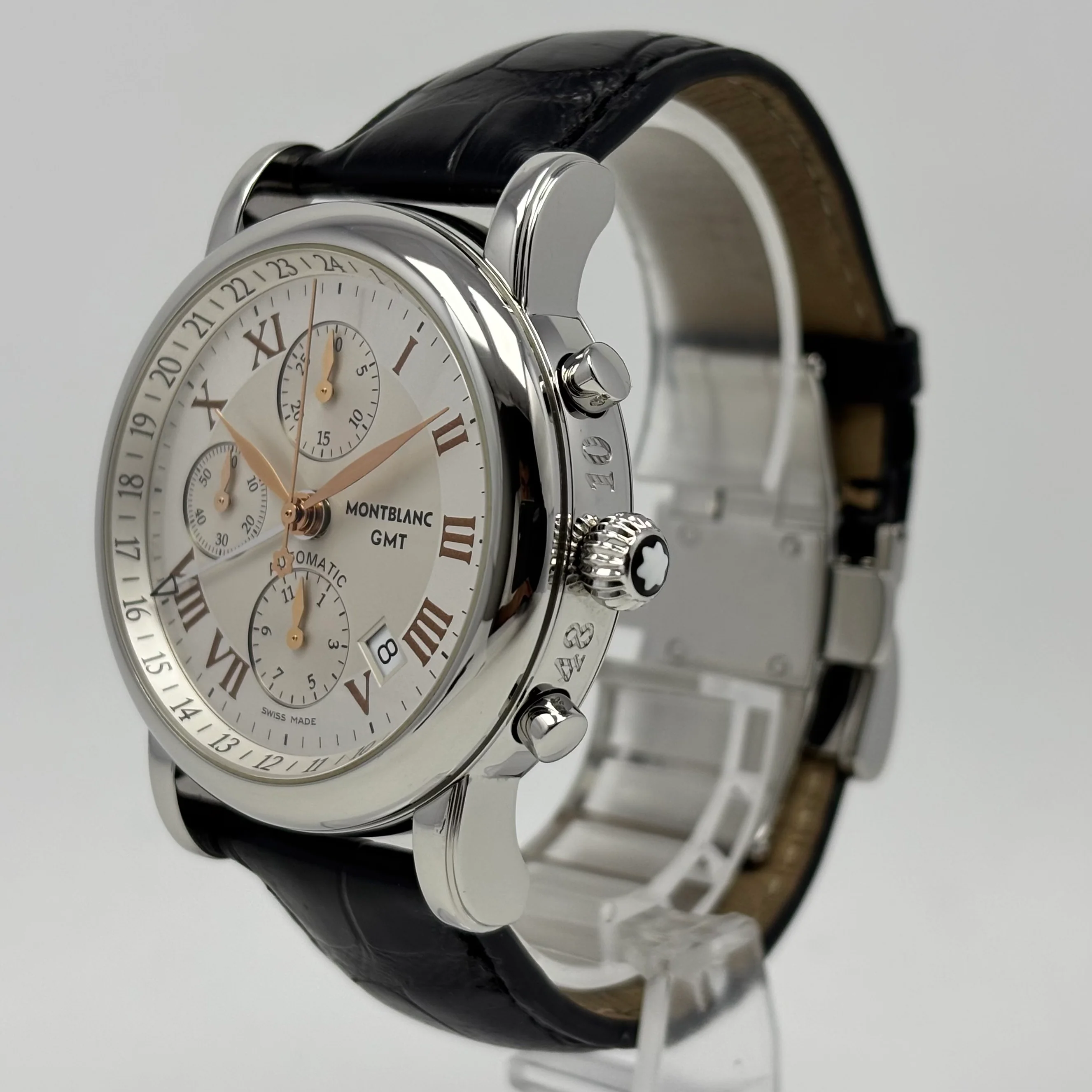 Reloj Montblanc Meisterstück Cronógrafo GMT Automático - Image 4