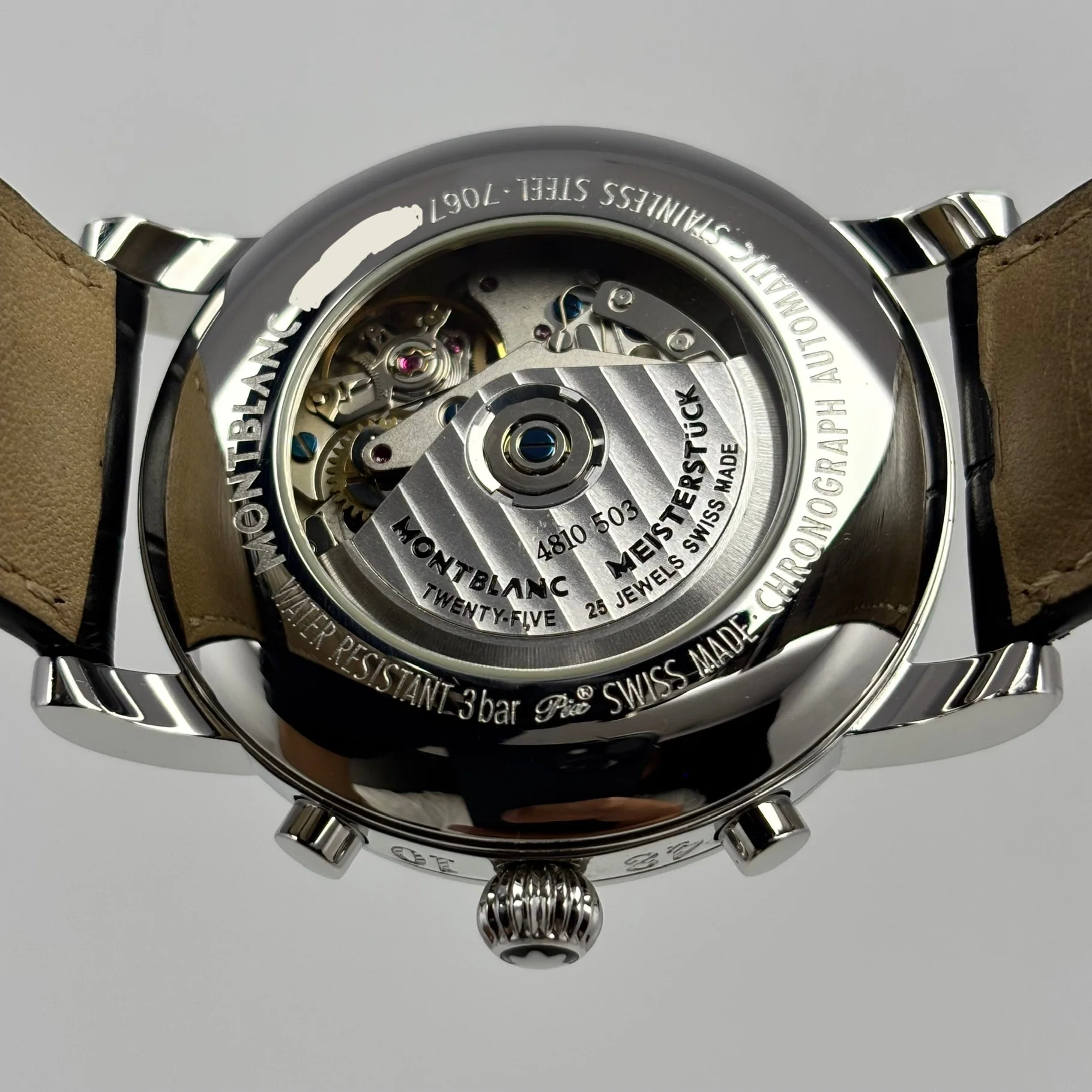 Reloj Montblanc Meisterstück Cronógrafo GMT Automático - Image 9