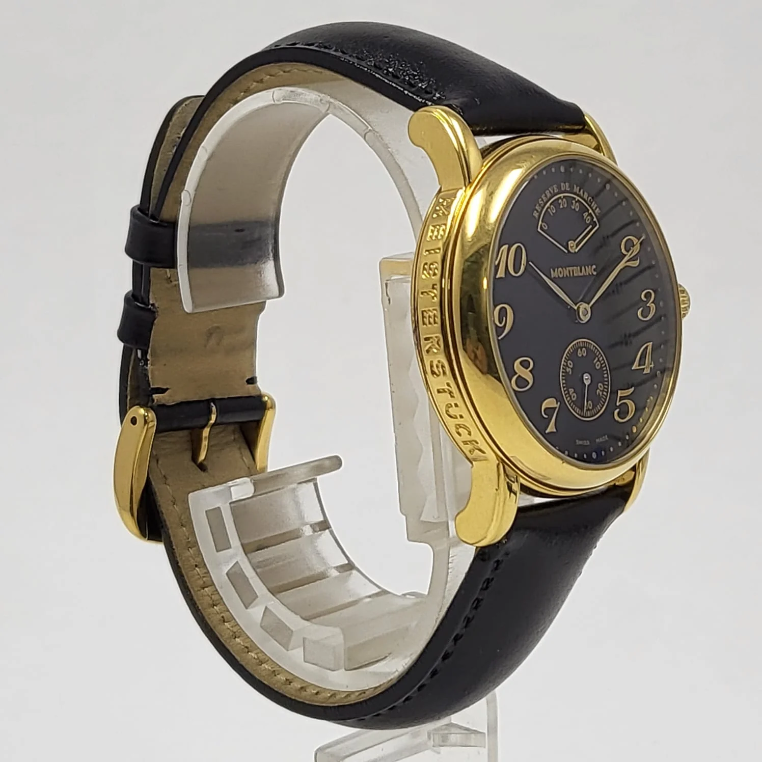Reloj Montblanc Meisterstuck Power Reserve Cuerda Manual - Image 3