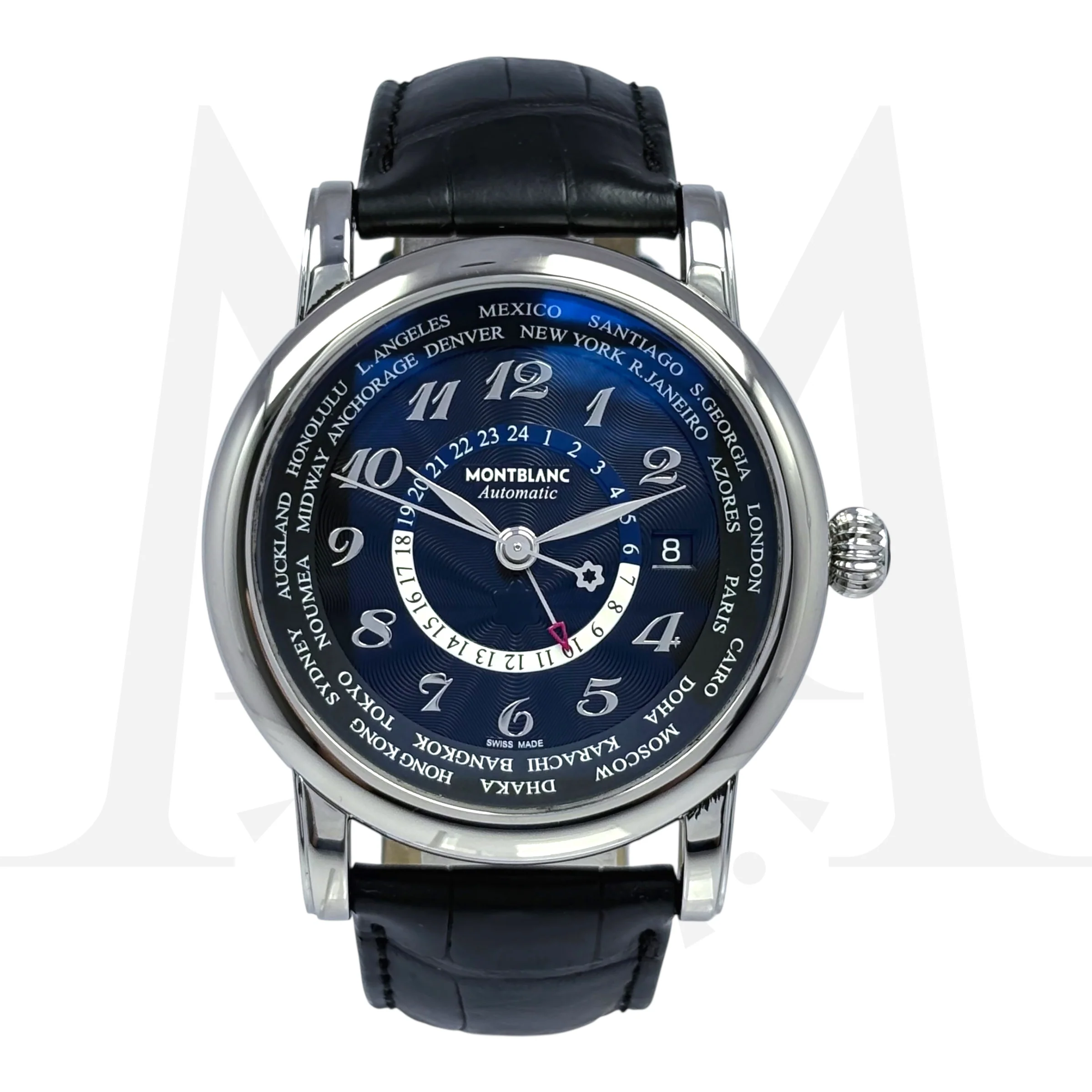Reloj Montblanc Meisterstuck Star World-time GMT Automático