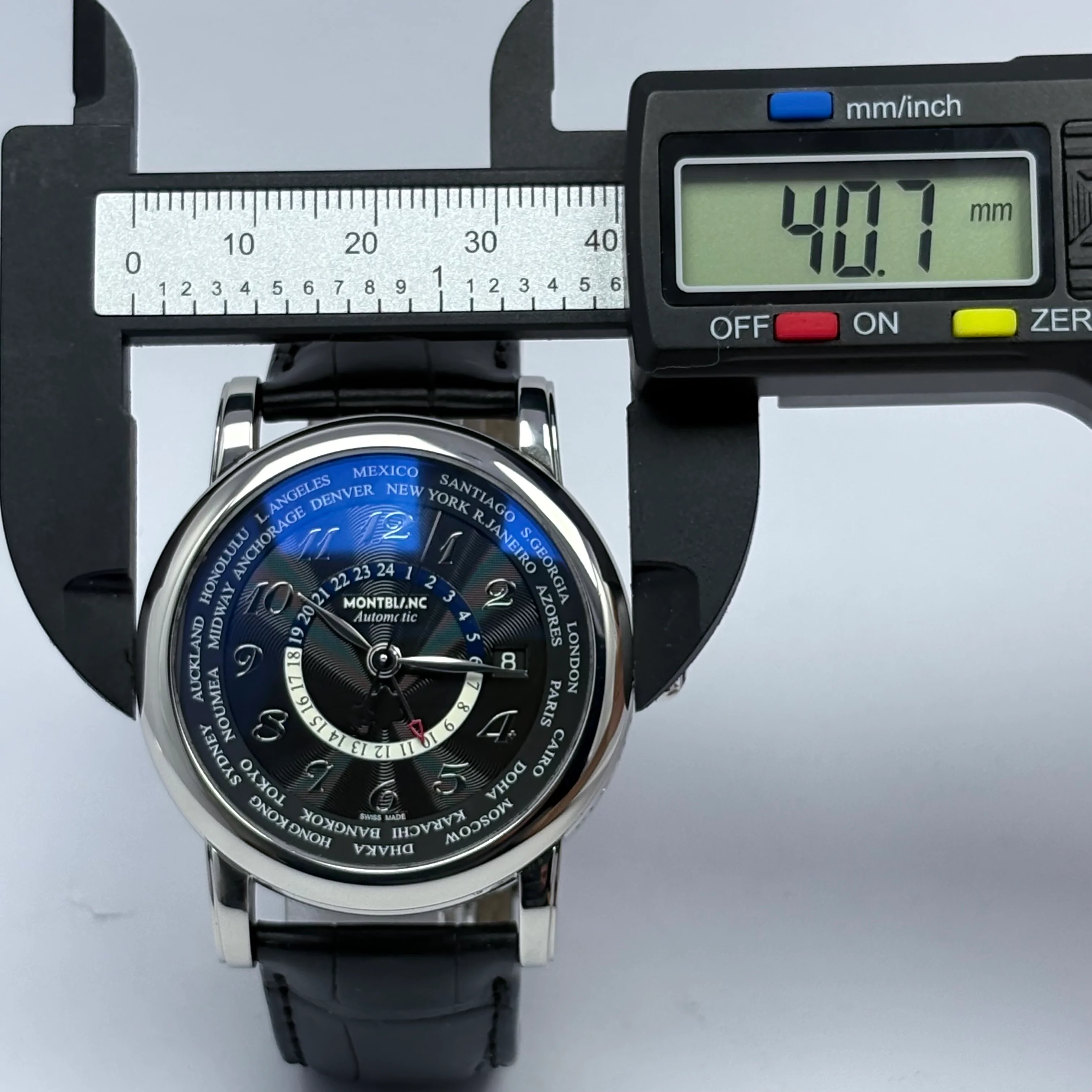Reloj Montblanc Meisterstuck Star World-time GMT Automático - Image 9