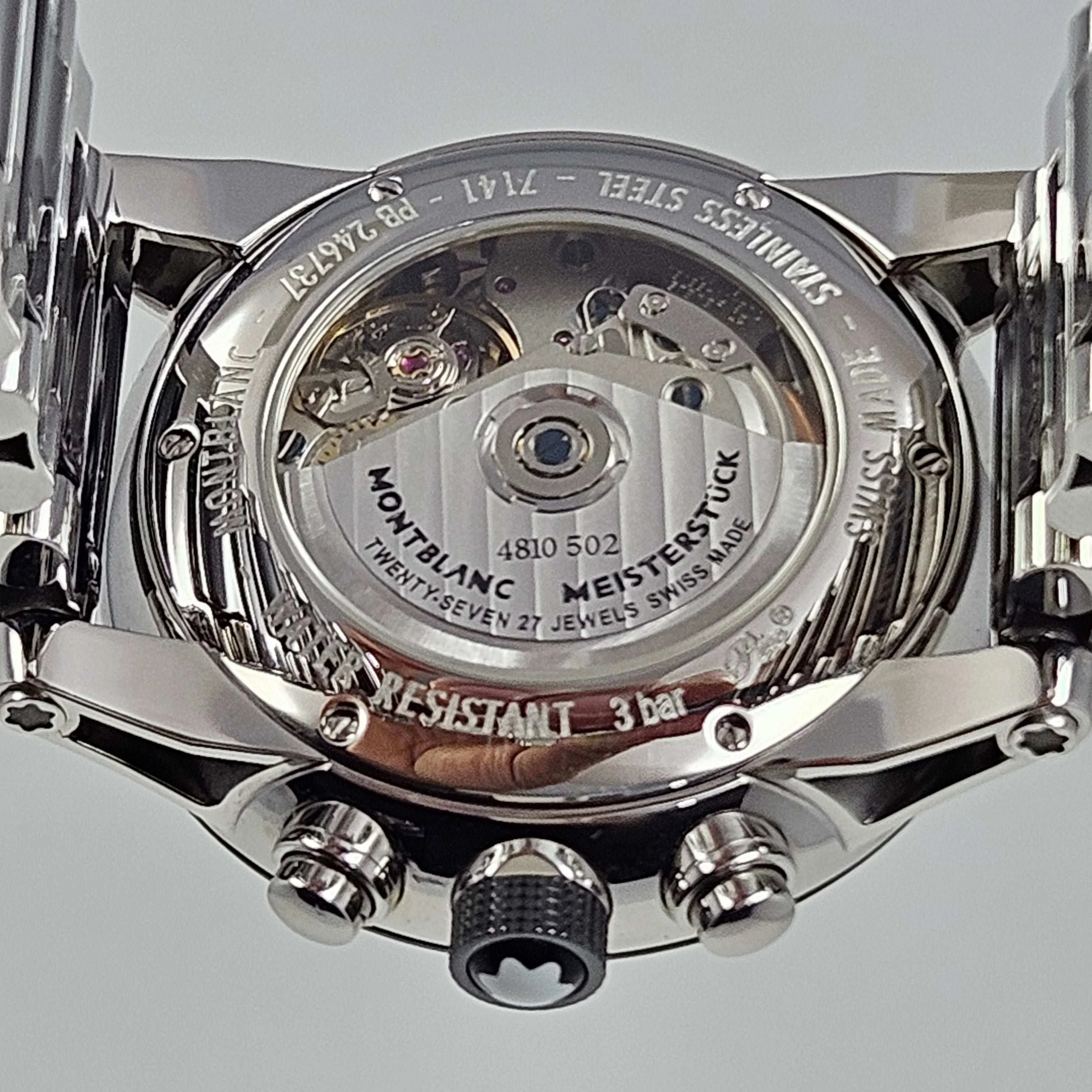 Reloj Montblanc Timewalker "Edición México 2010" Cronógrafo Automático | N - Image 7