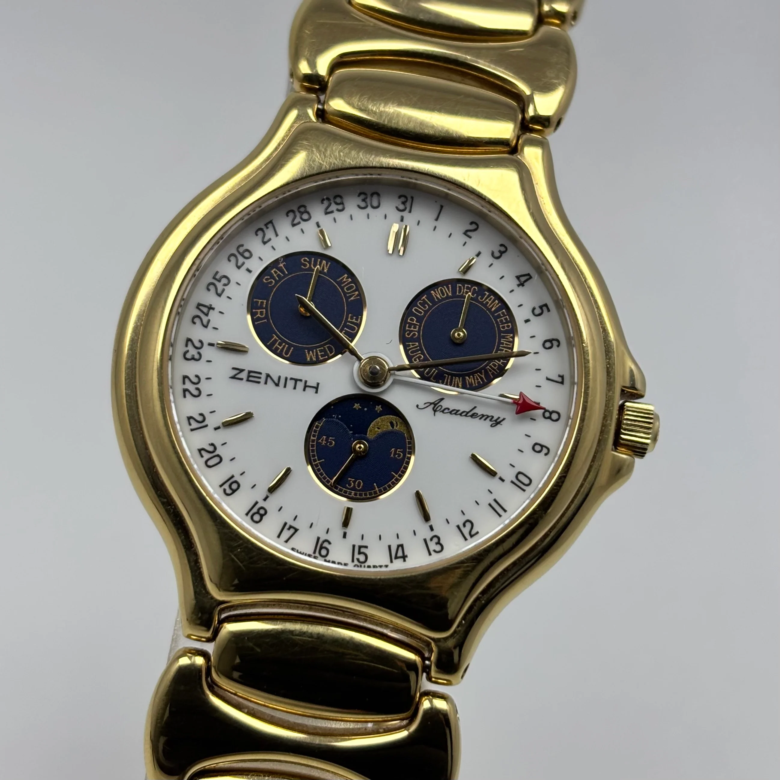 Reloj Zenith Academy Fase lunar y triple calendario Quartz - Image 2