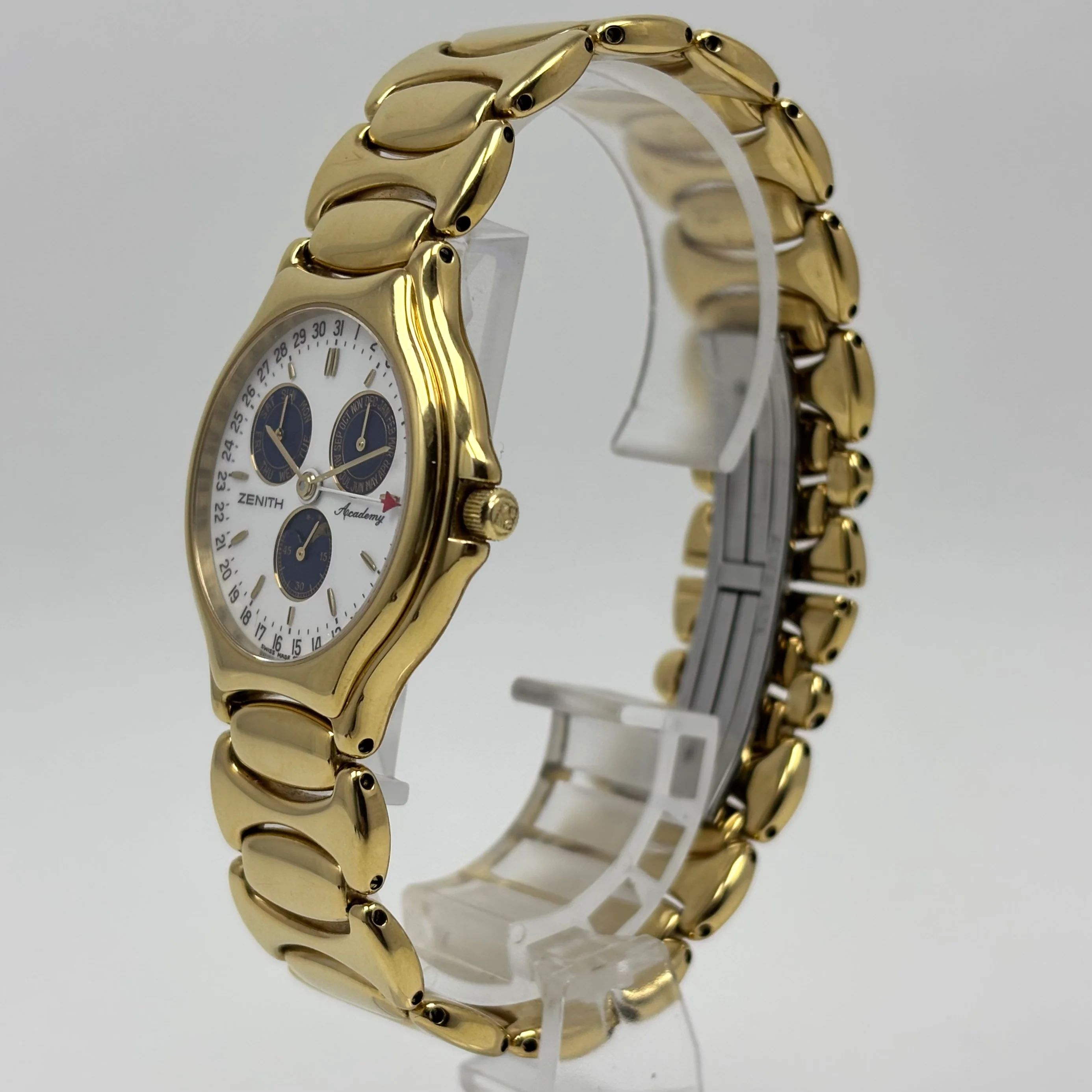 Reloj Zenith Academy Fase lunar y triple calendario Quartz - Image 3