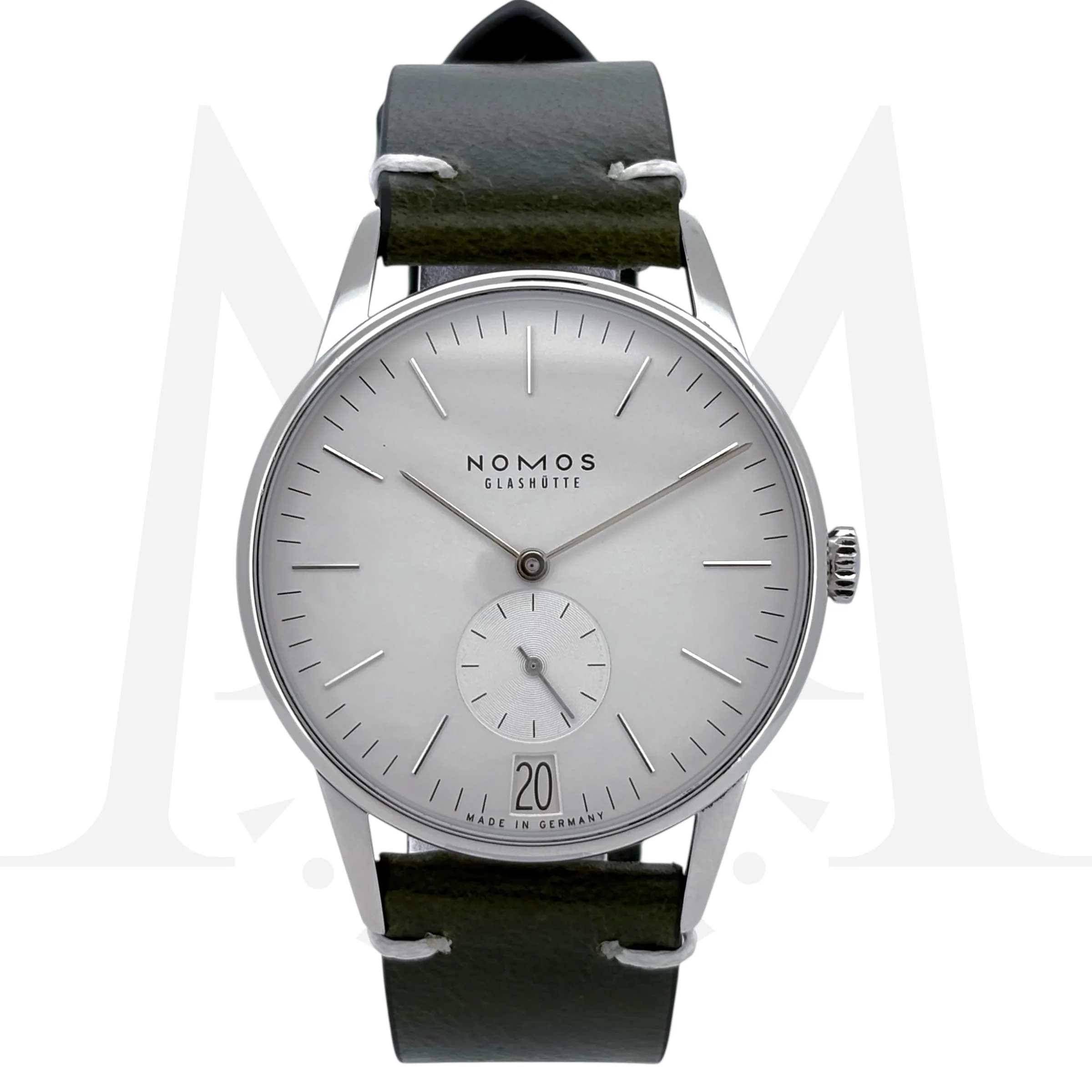 Reloj Nomos Glashütte Orion 381 Cuerda Manual