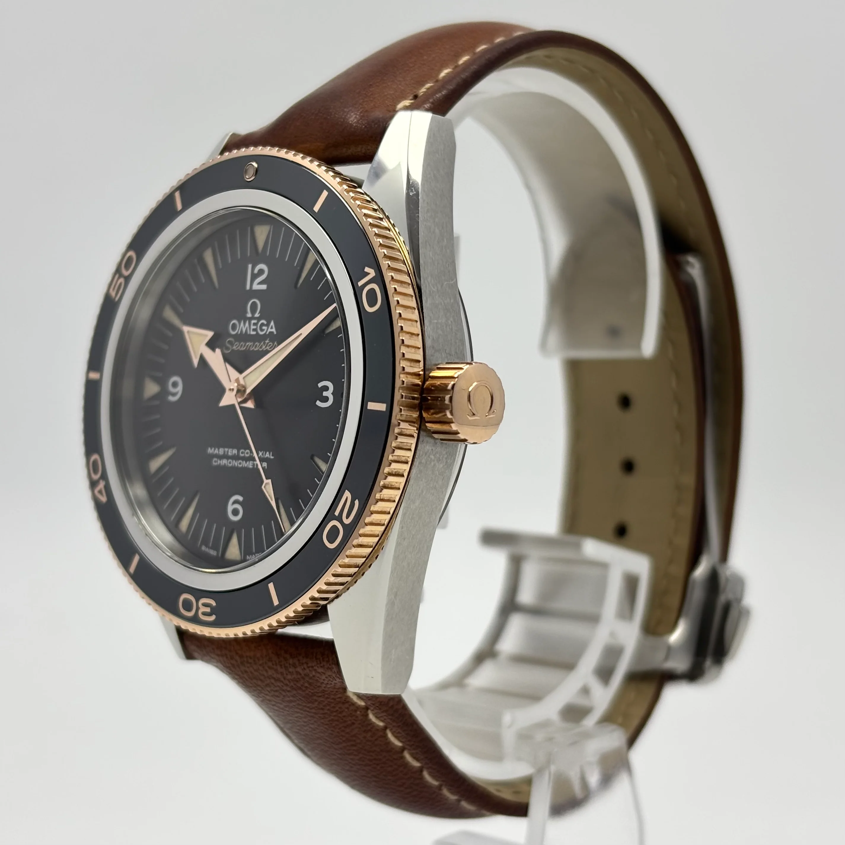 Reloj Omega Seamaster 300 Automático Oro Acero - Image 4