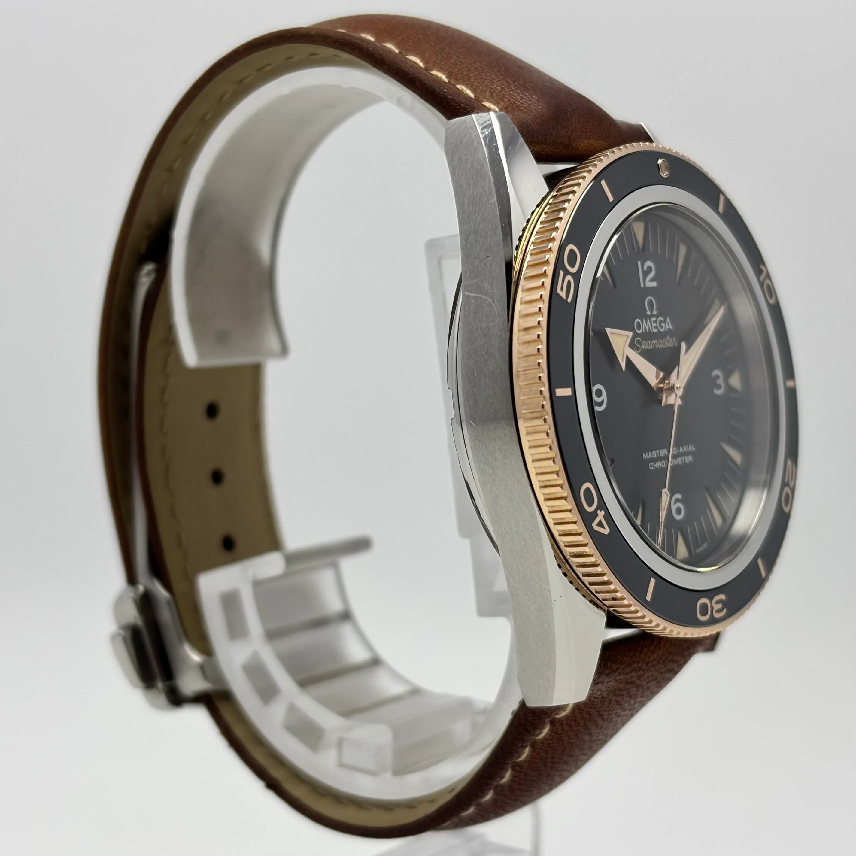 Reloj Omega Seamaster 300 Automático Oro Acero - Image 6