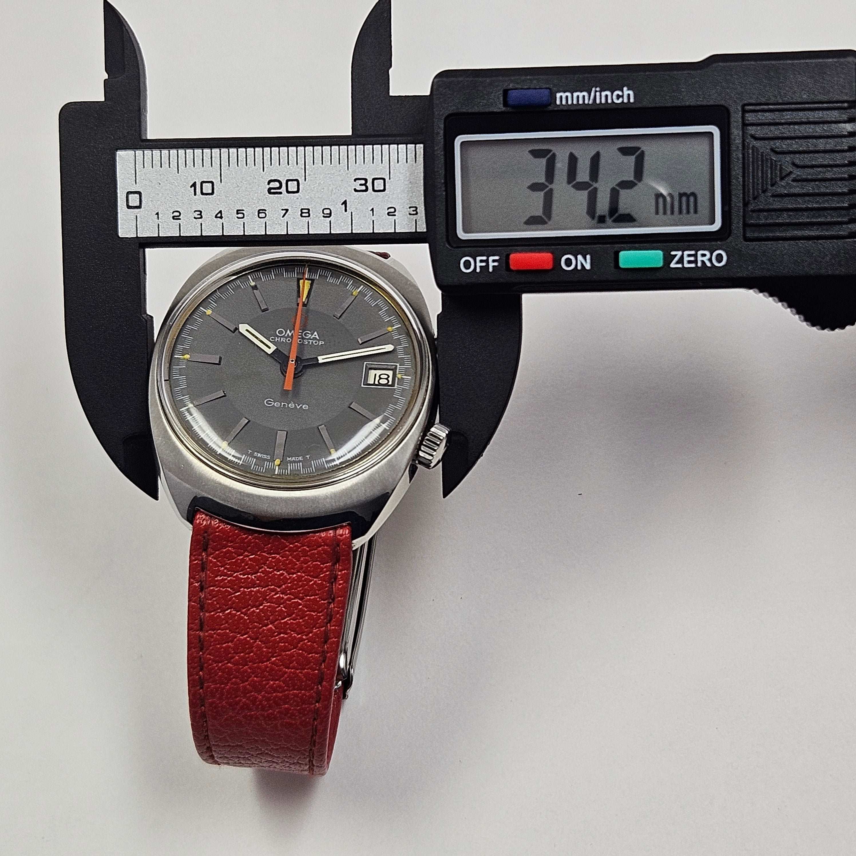 Reloj Omega Chronostop Cuerda Vintage - Image 9