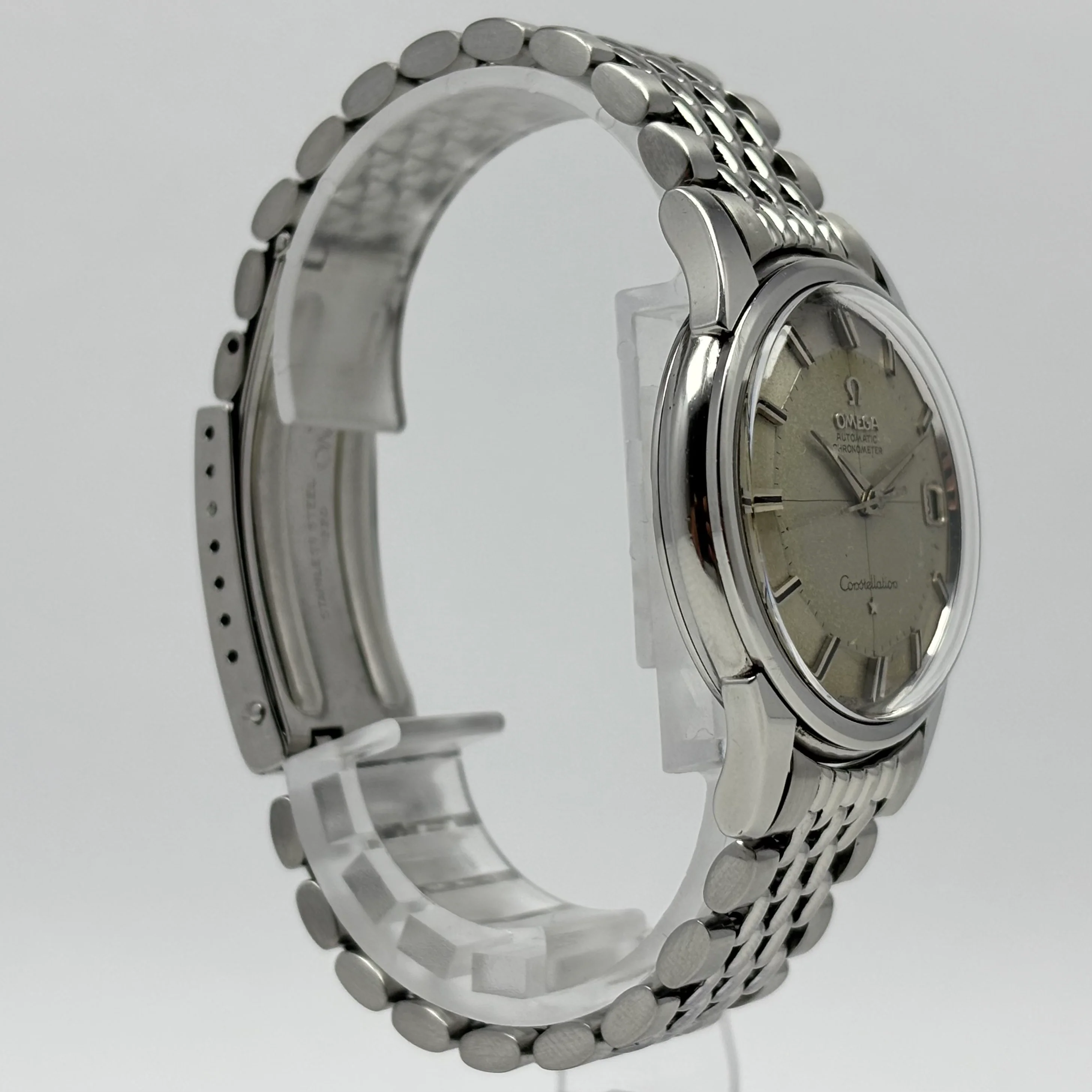 Reloj Omega Constellation Pie Pan Vintage Automático - Image 5
