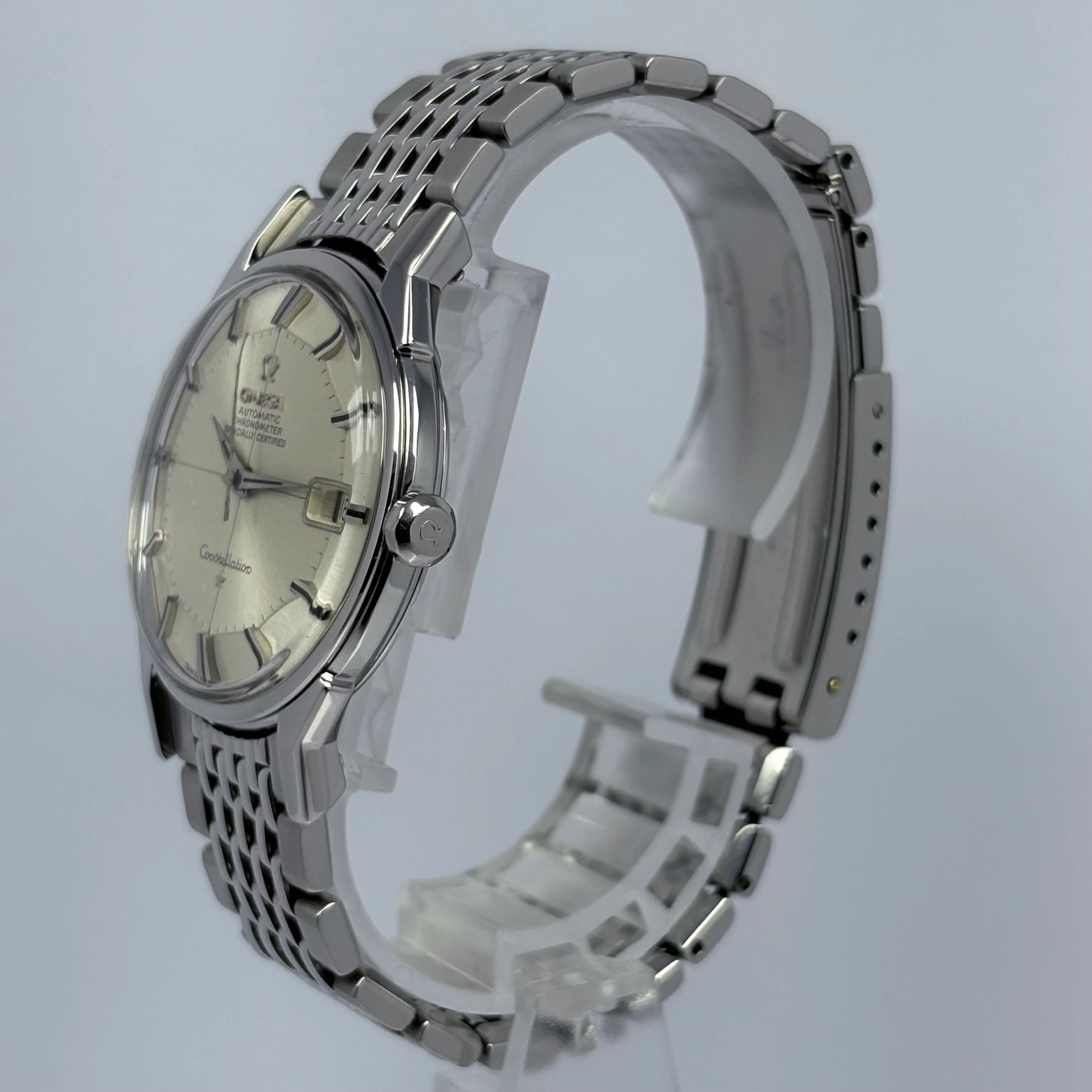 Reloj Omega Pie Pan Vintage Automático Acero - Image 3
