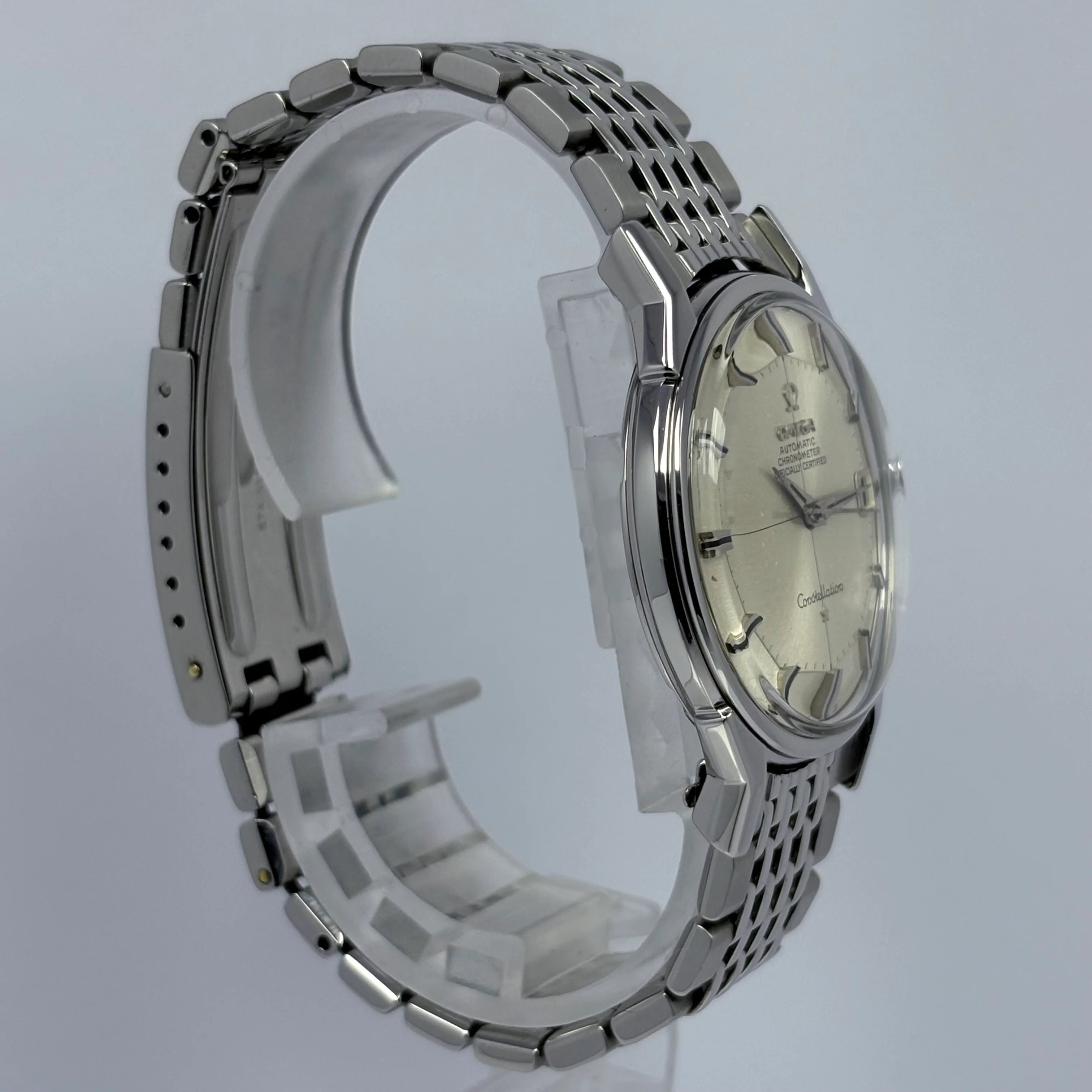 Reloj Omega Pie Pan Vintage Automático Acero - Image 5