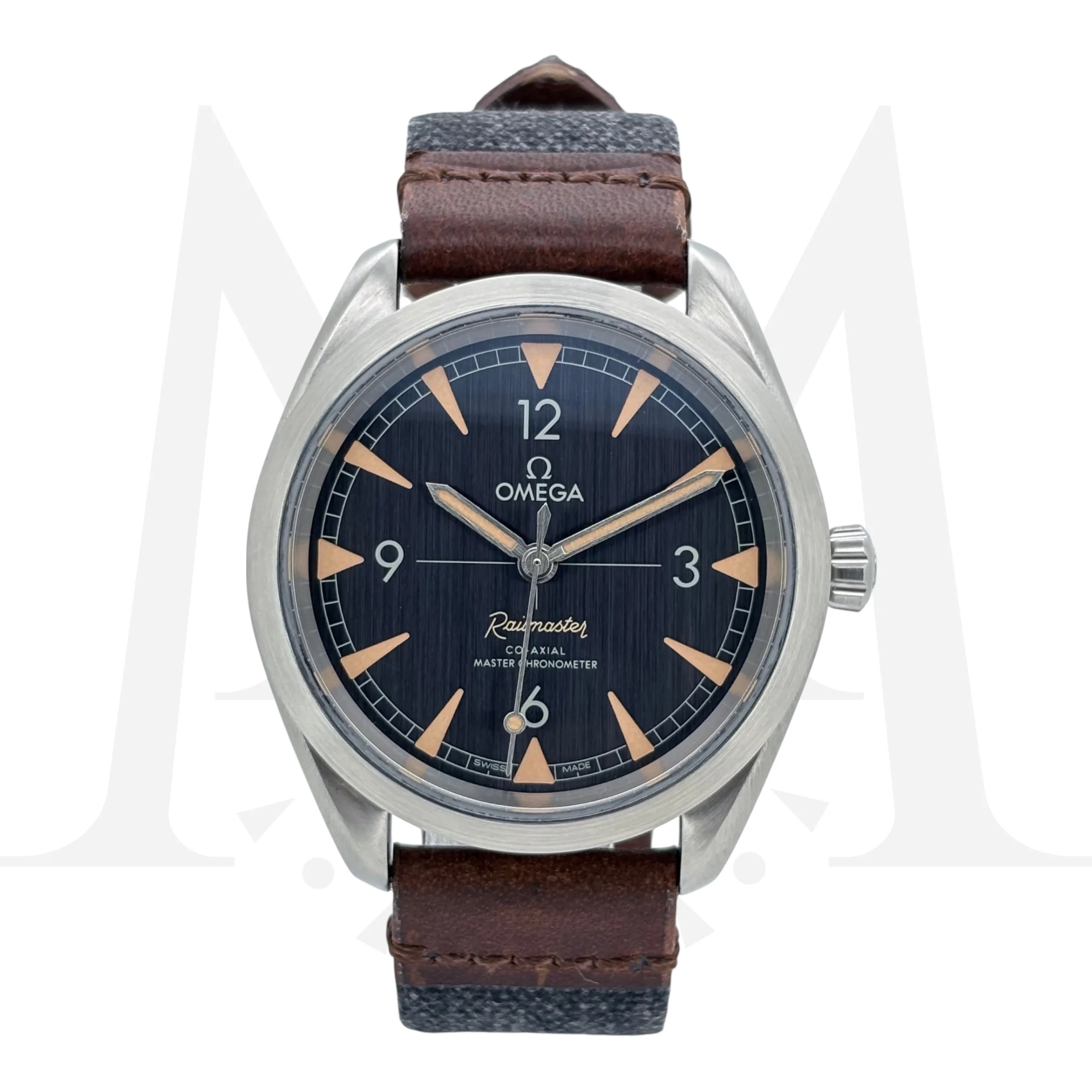 Reloj Omega Railmaster Automático 3️⃣