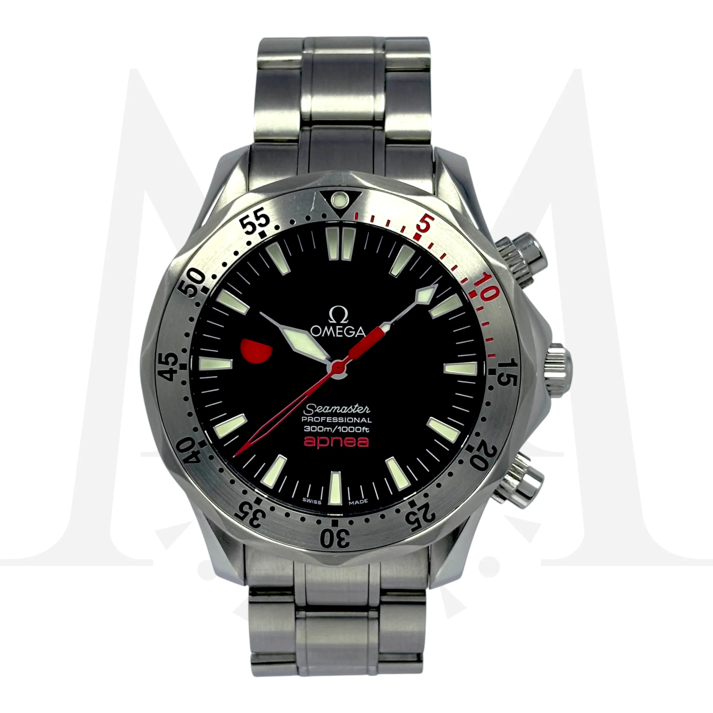 Reloj Omega Seamaster Apnea Jacques Mayol Automático