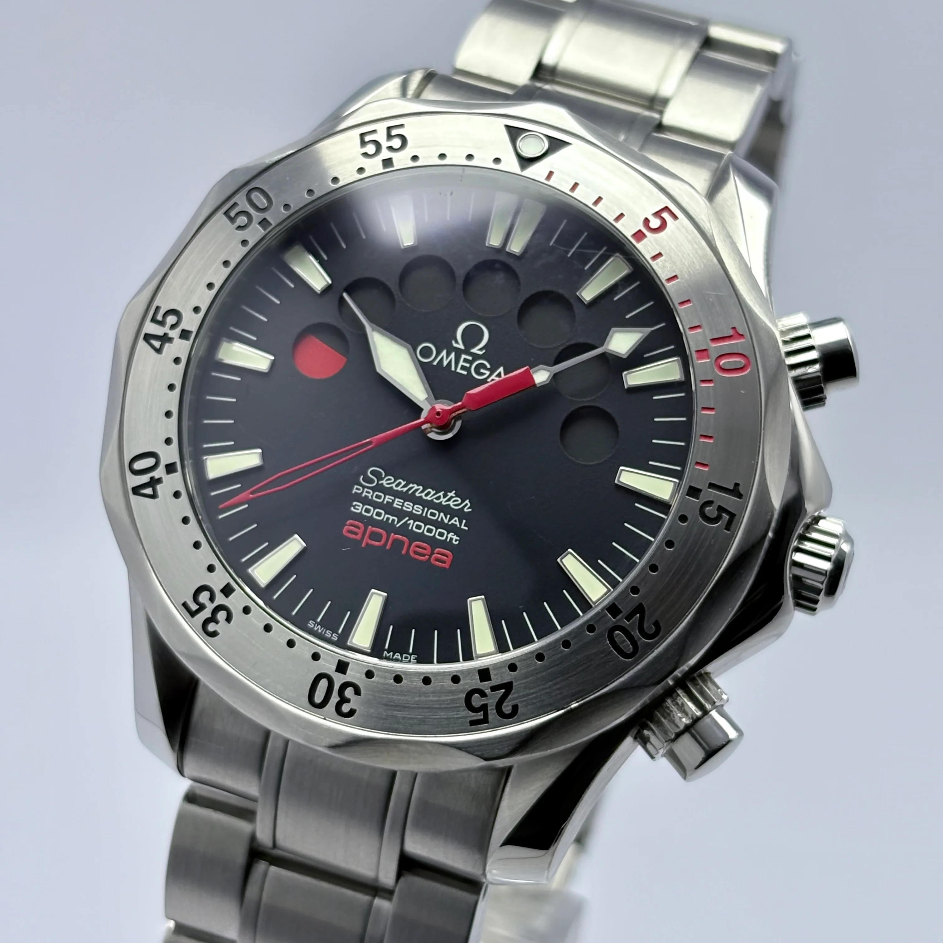 Reloj Omega Seamaster Apnea Jacques Mayol Automático - Image 3
