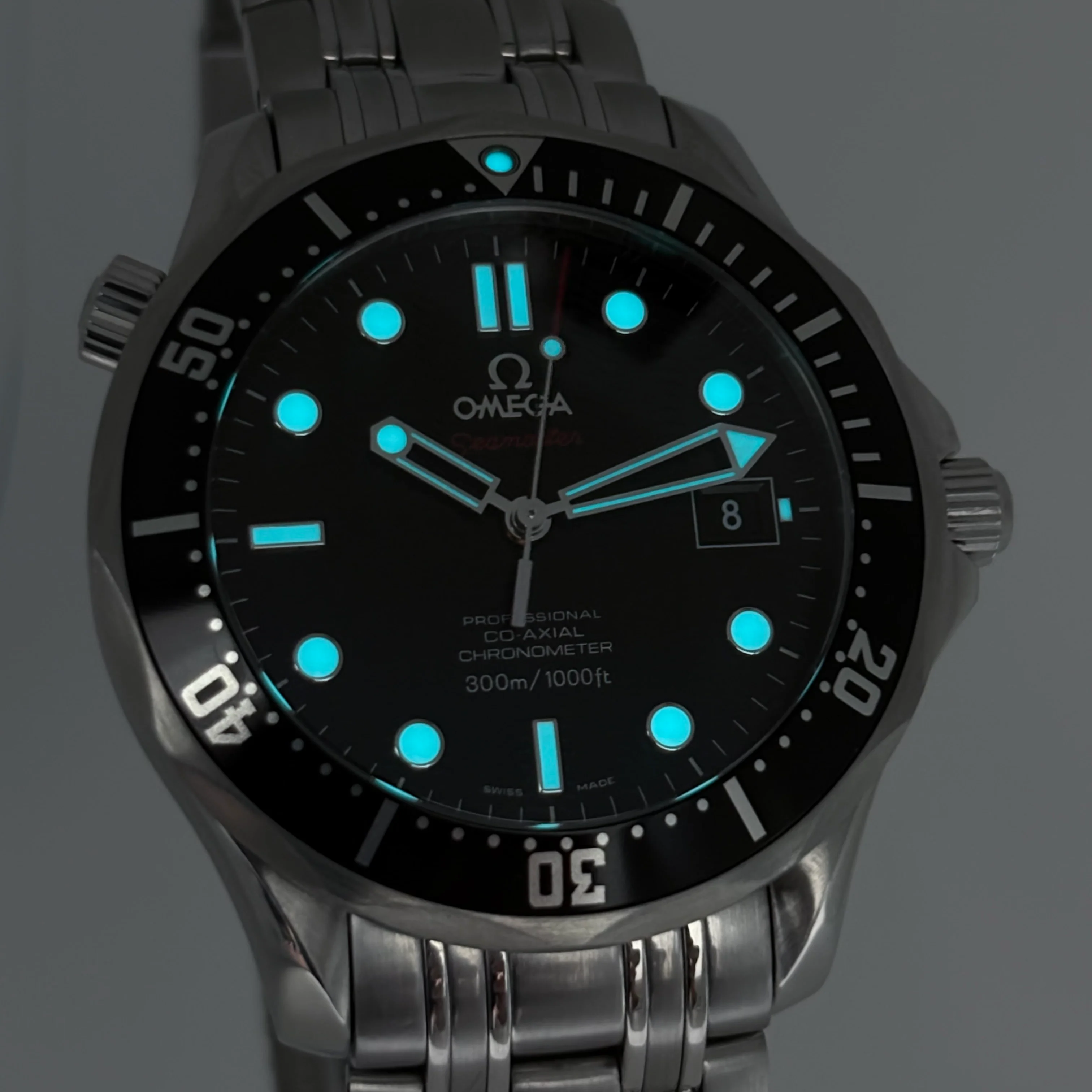 Reloj Omega Seamaster Diver 300 Letras Rojas Automático 3️⃣ - Image 2