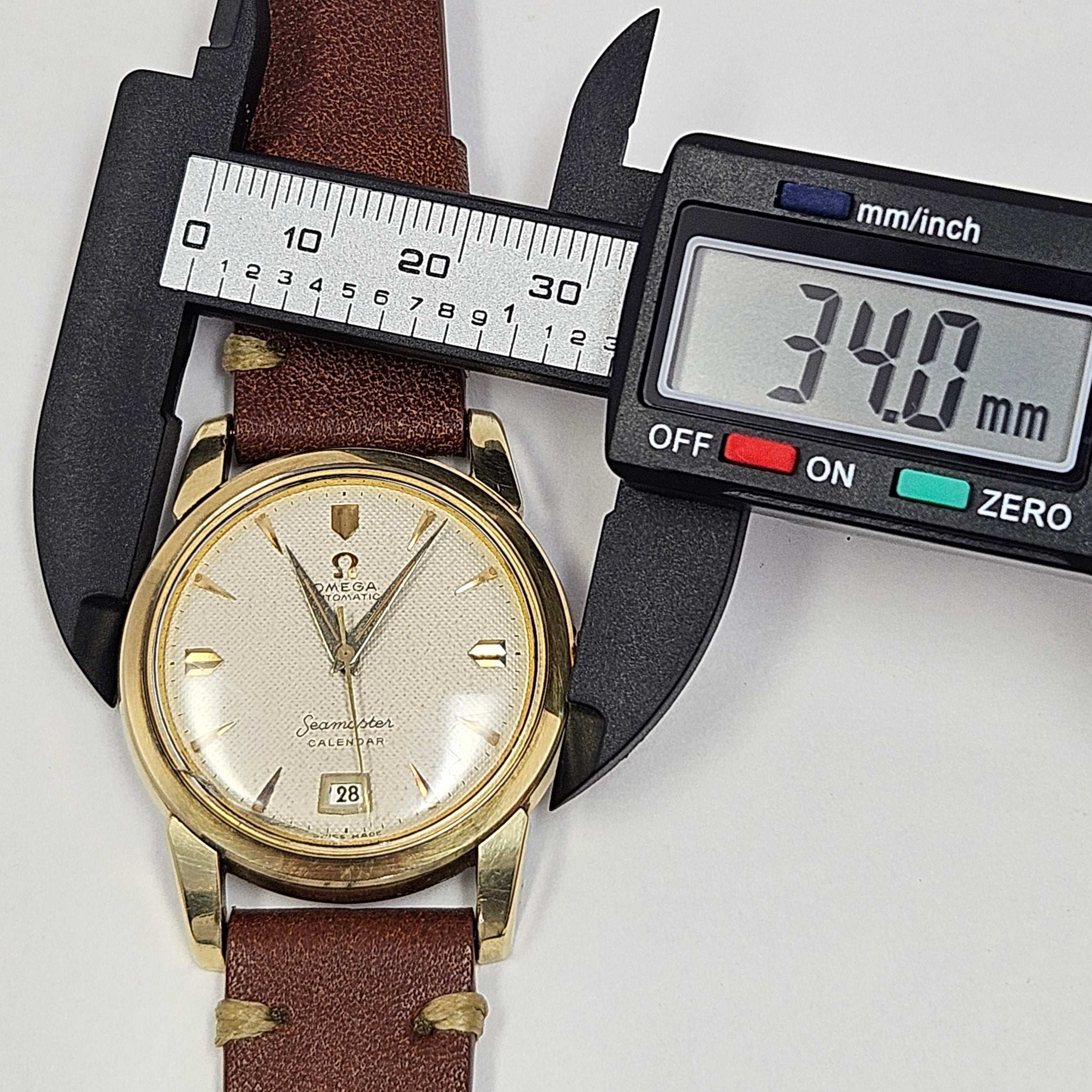 Reloj Omega Seamaster Calendar Vintage Automático - Image 11