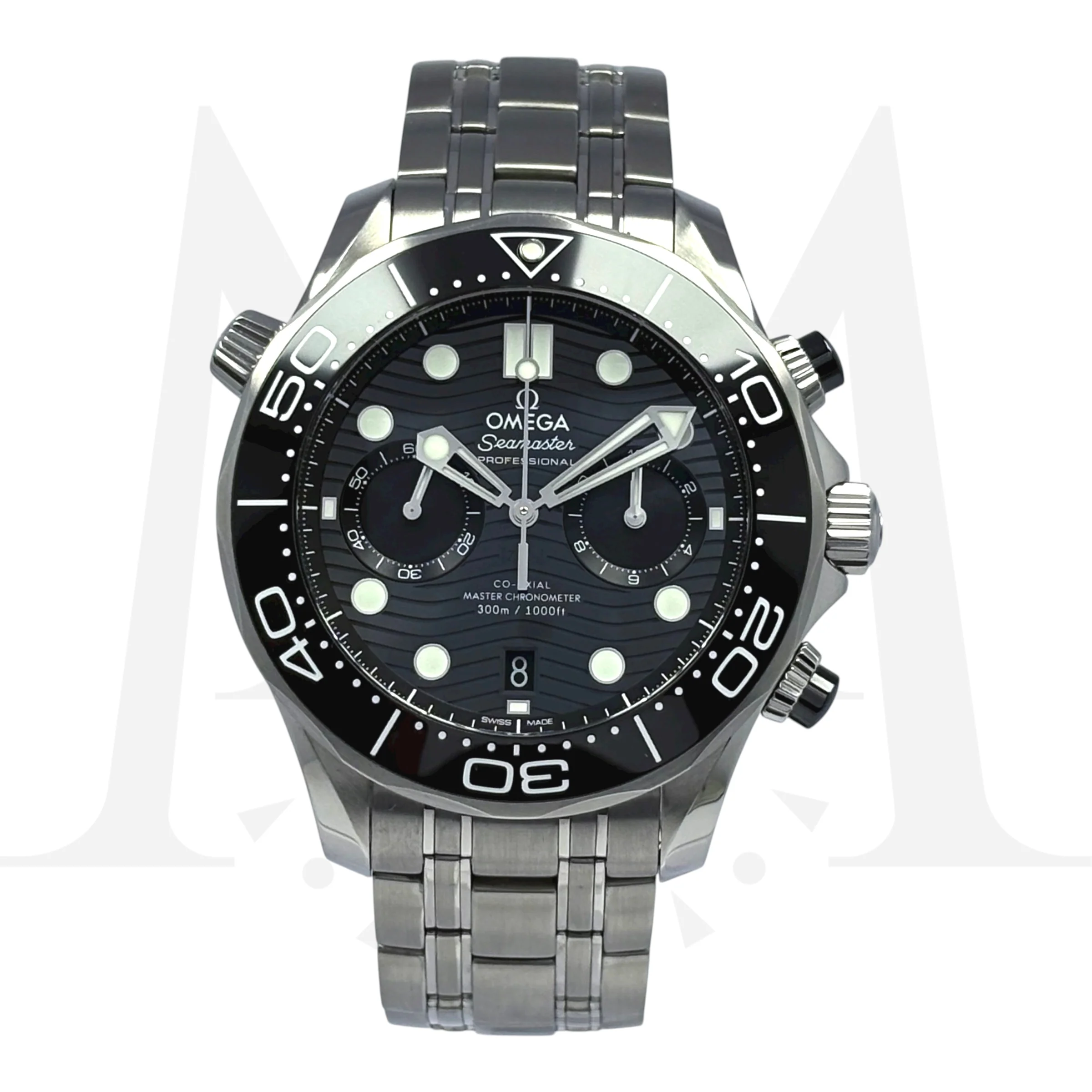 Reloj Omega Seamaster Diver 300M Cronógrafo Automático3️⃣
