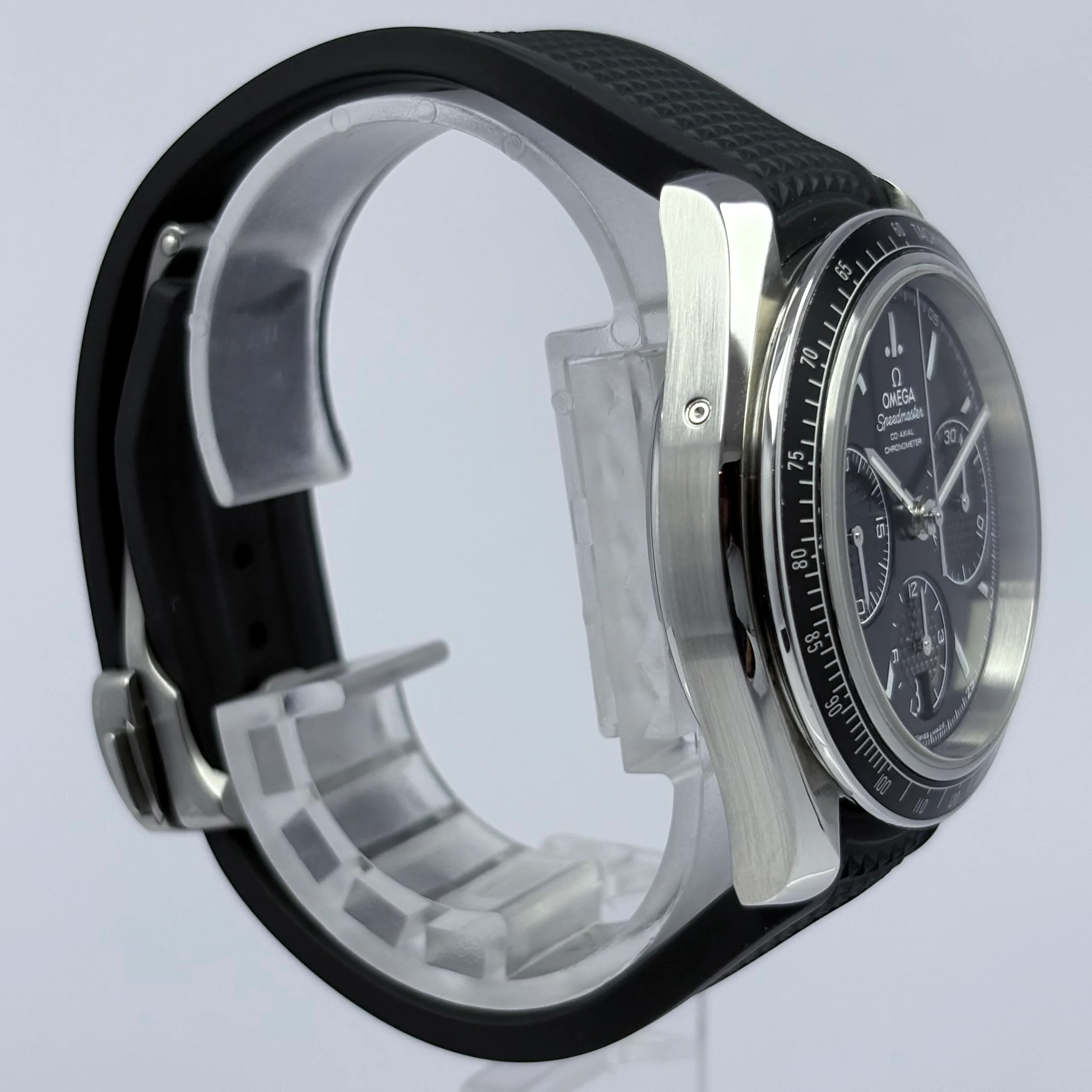 Reloj Omega Speedmaster Racing Negro Crono Automático - Image 4