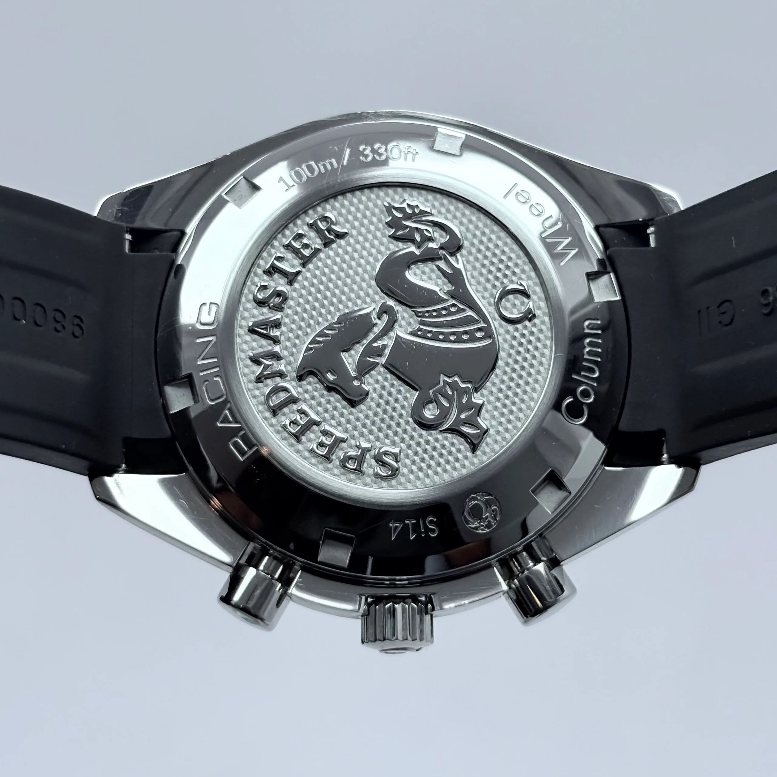 Reloj Omega Speedmaster Racing Negro Crono Automático - Image 8