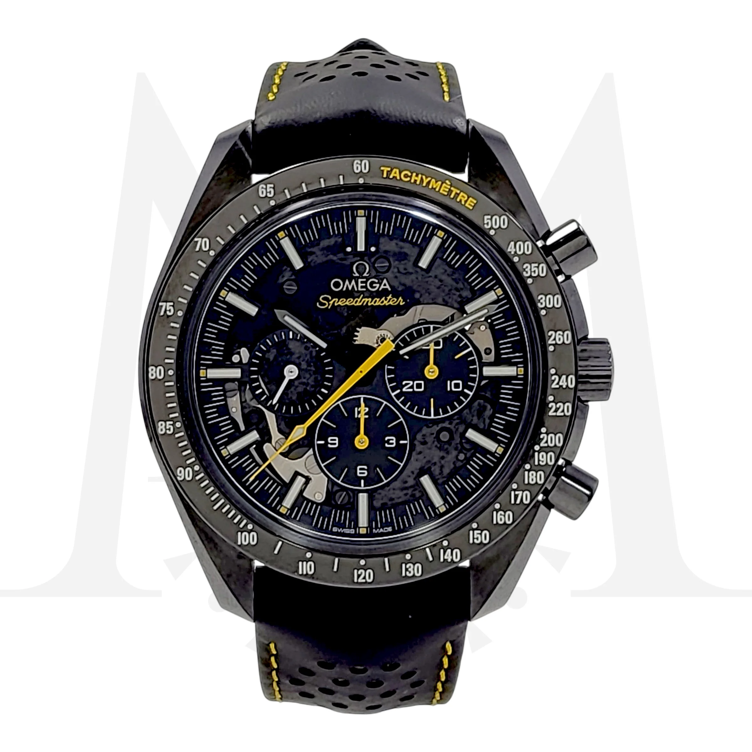 Reloj Omega Speedmaster Dark Side of the Moon Apollo 8 Cuerda